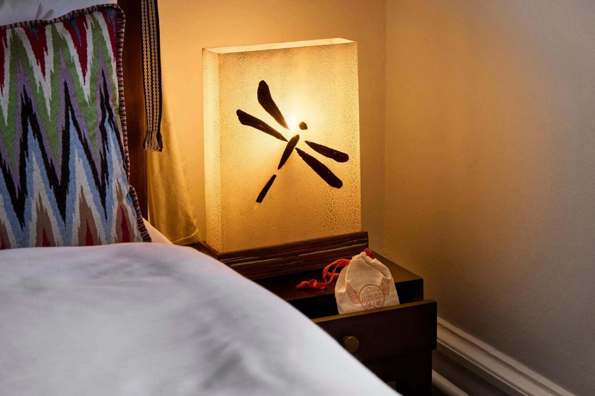 Bedroom, Bed in Babette Guldsmeden