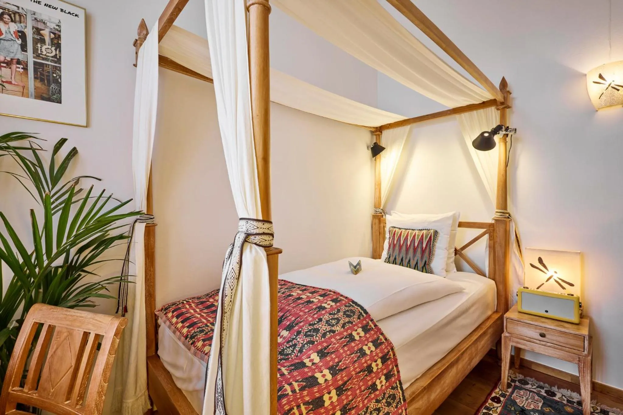 Bedroom, Bed in Babette Guldsmeden