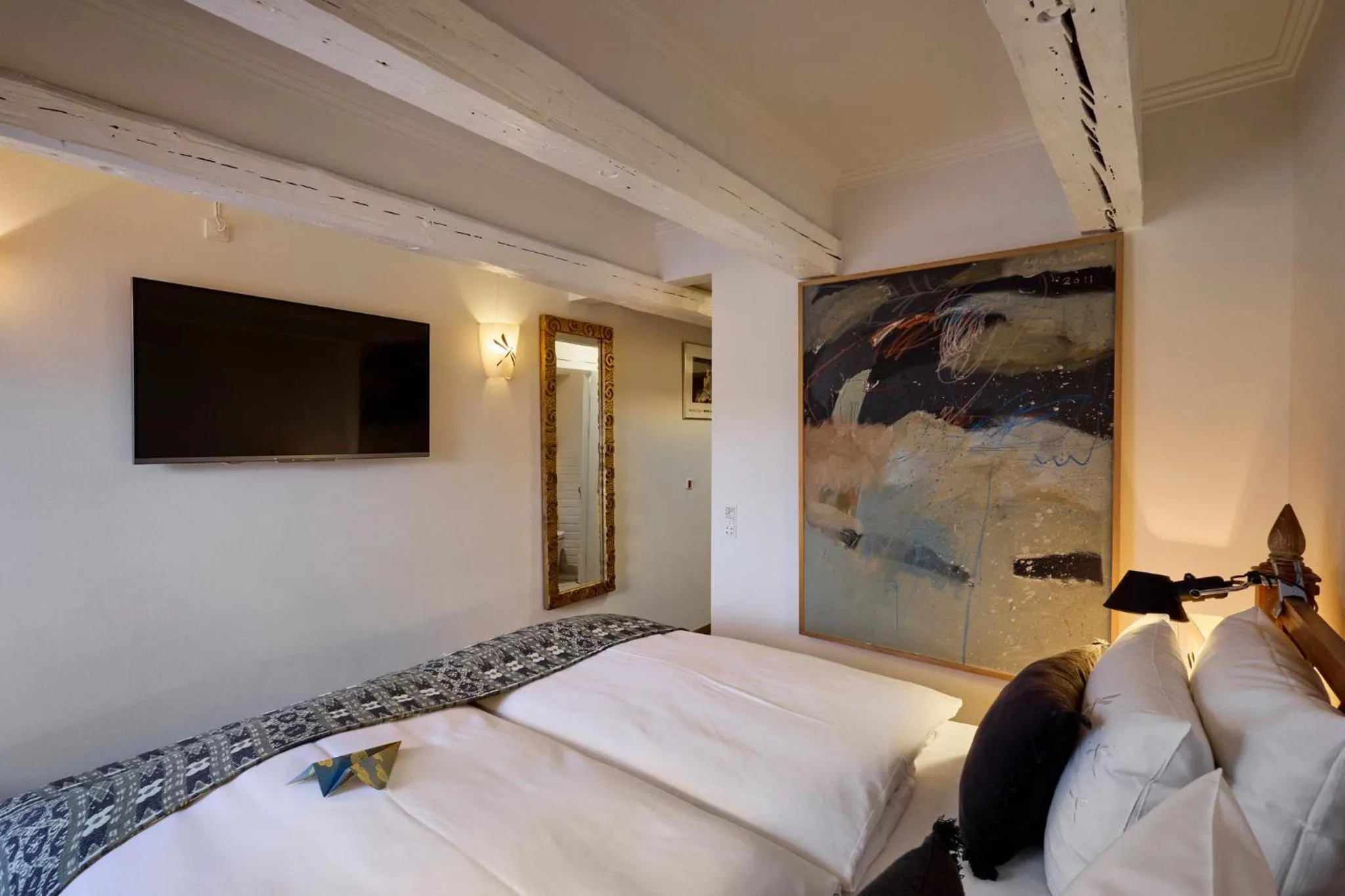 Bedroom, Bed in Babette Guldsmeden