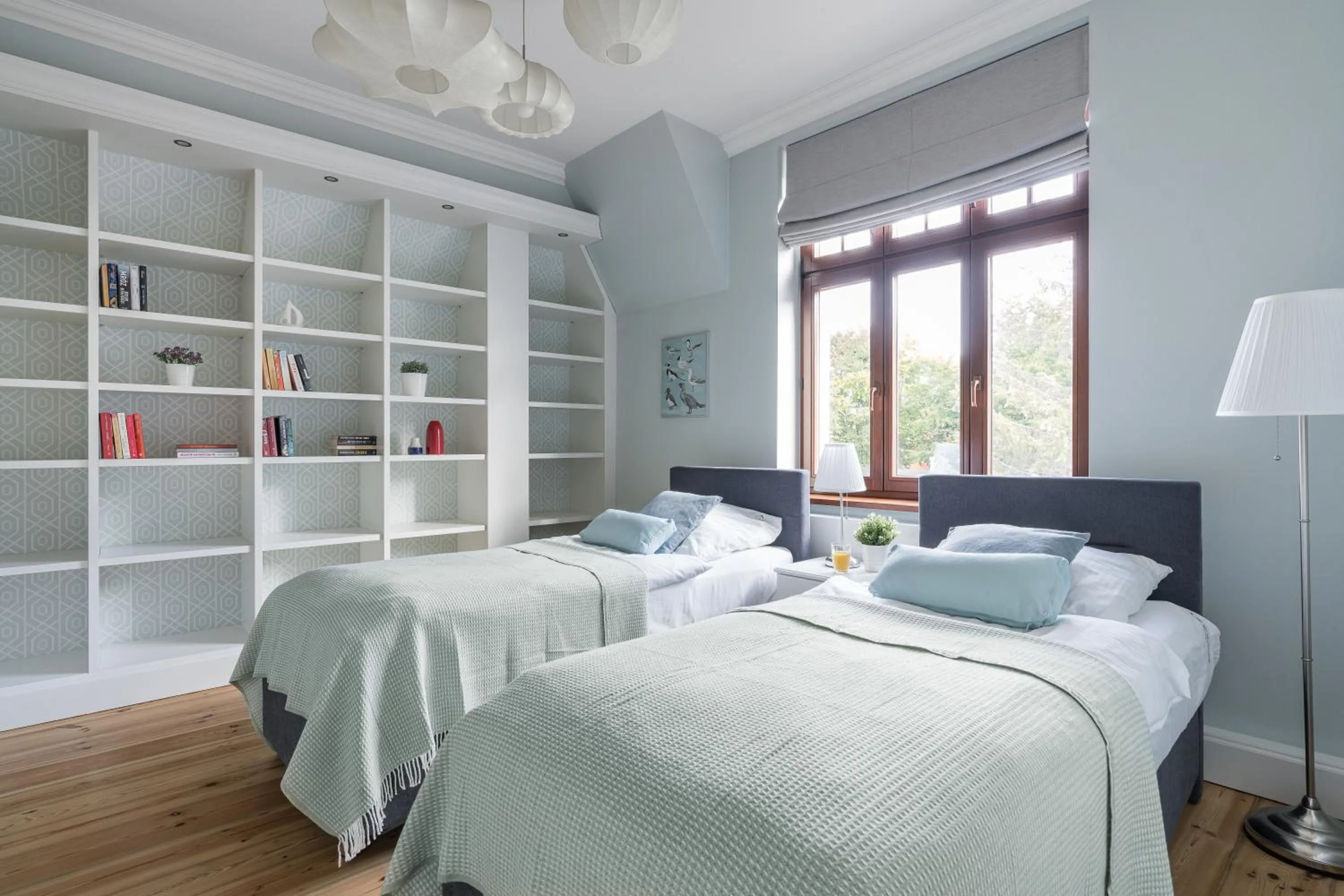 Bedroom, Bed in Sanhaus Apartments - FANTAZJA - Apartament z dwoma balkonami - 100 m2