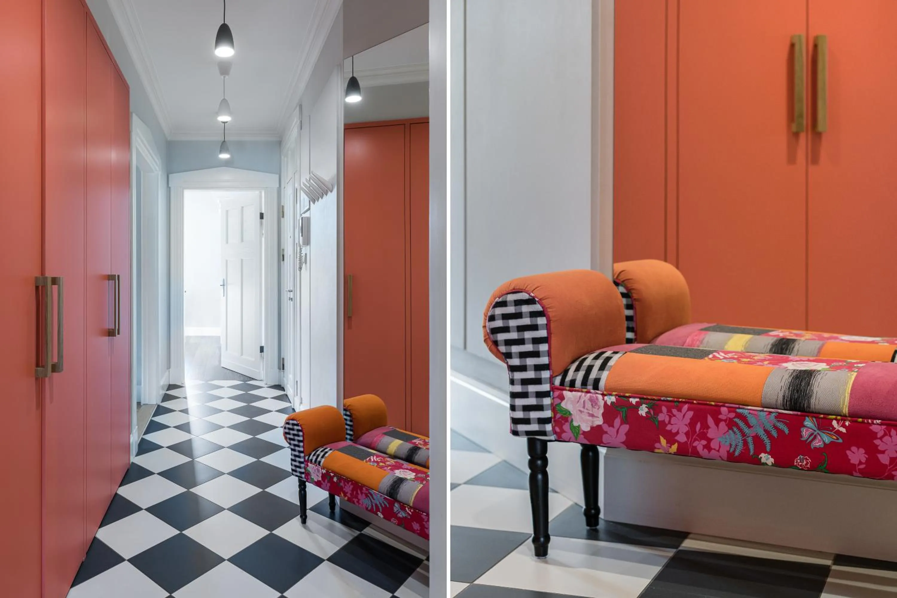 Lobby or reception, Bed in Sanhaus Apartments - FANTAZJA - Apartament z dwoma balkonami - 100 m2