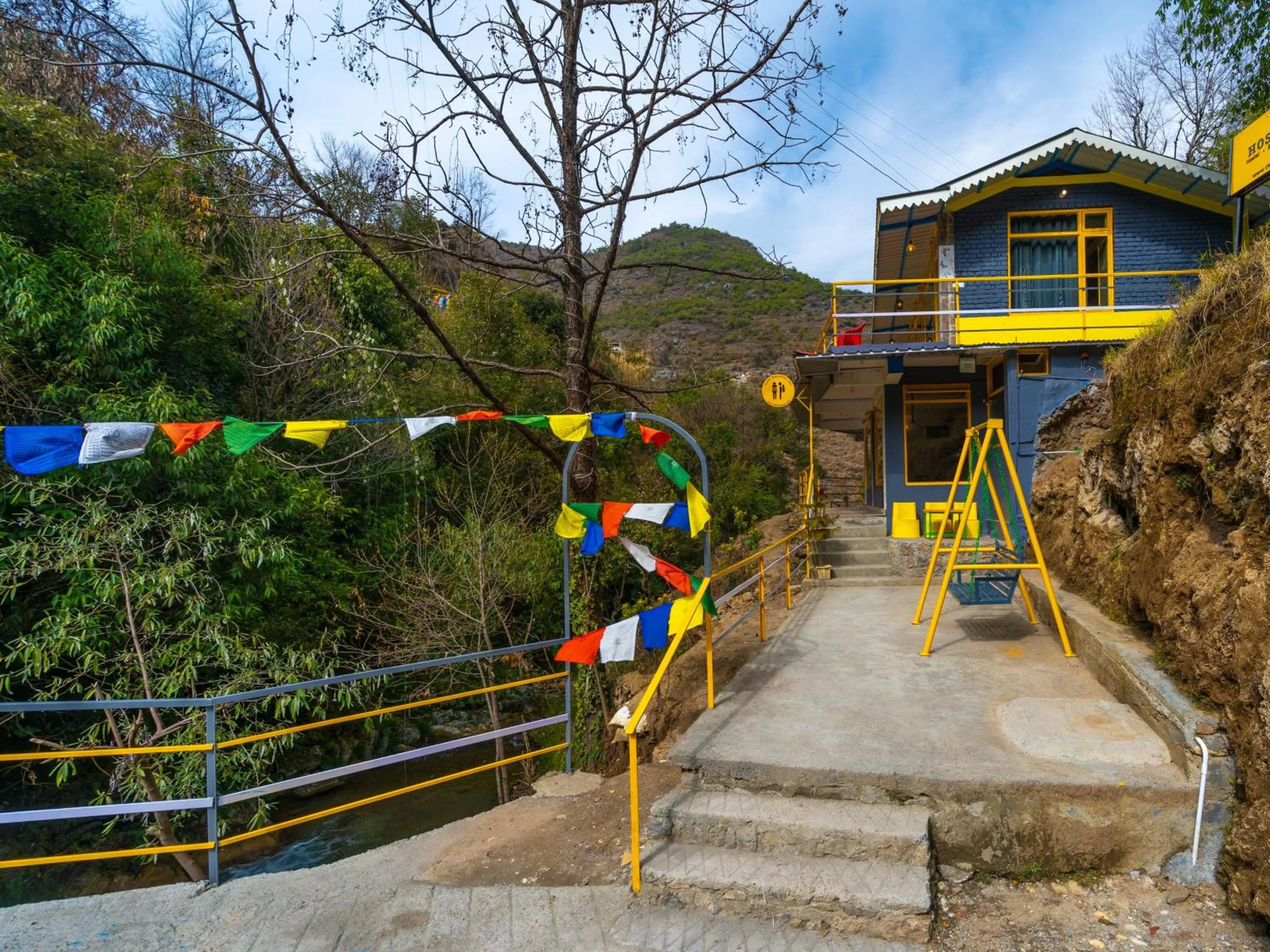 Property building in The Hosteller Mussoorie By the Streamside, Kempty