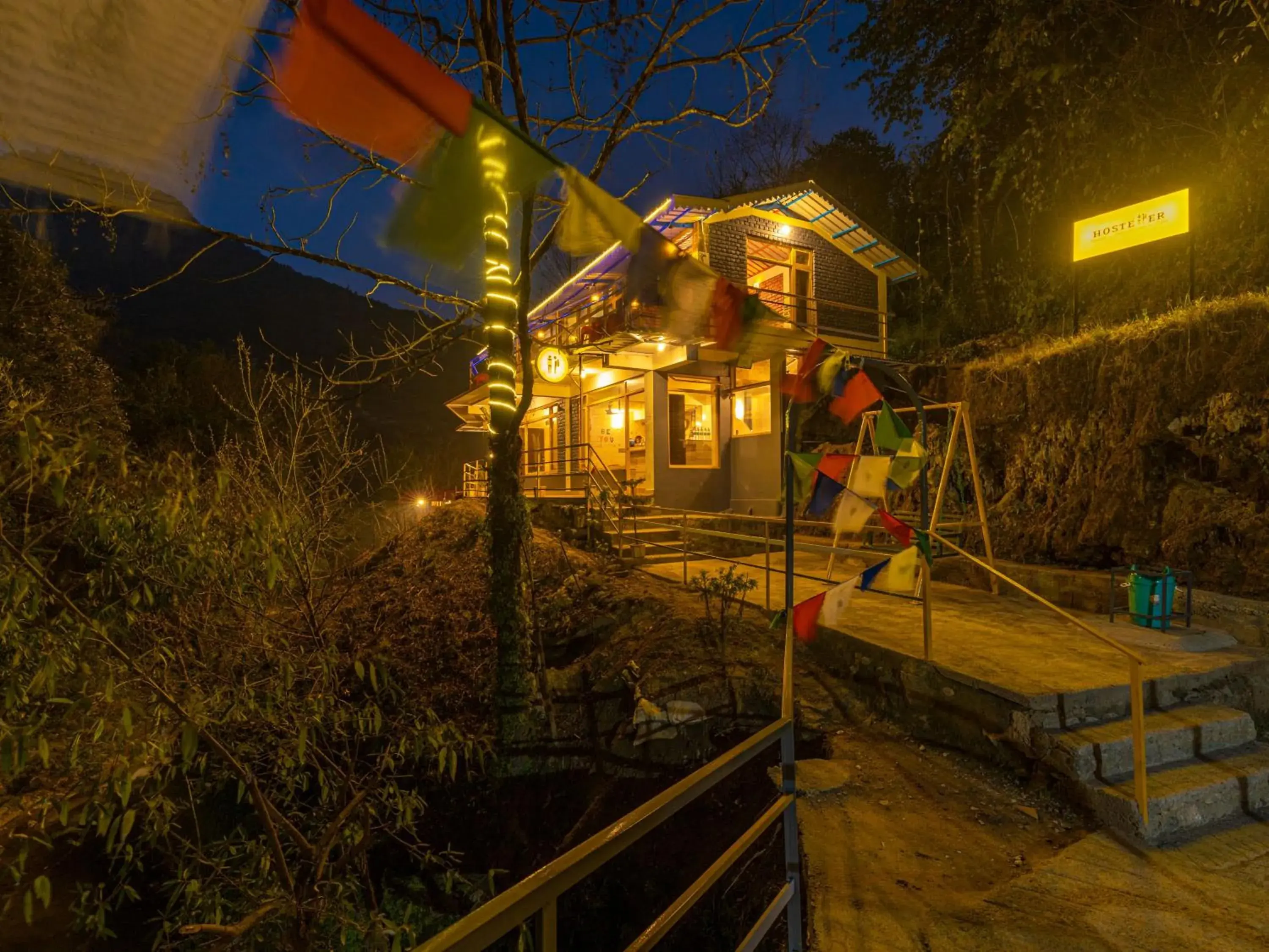 Property building in The Hosteller Mussoorie By the Streamside, Kempty Property building in The Hosteller Mussoorie By the Streamside, Kempty