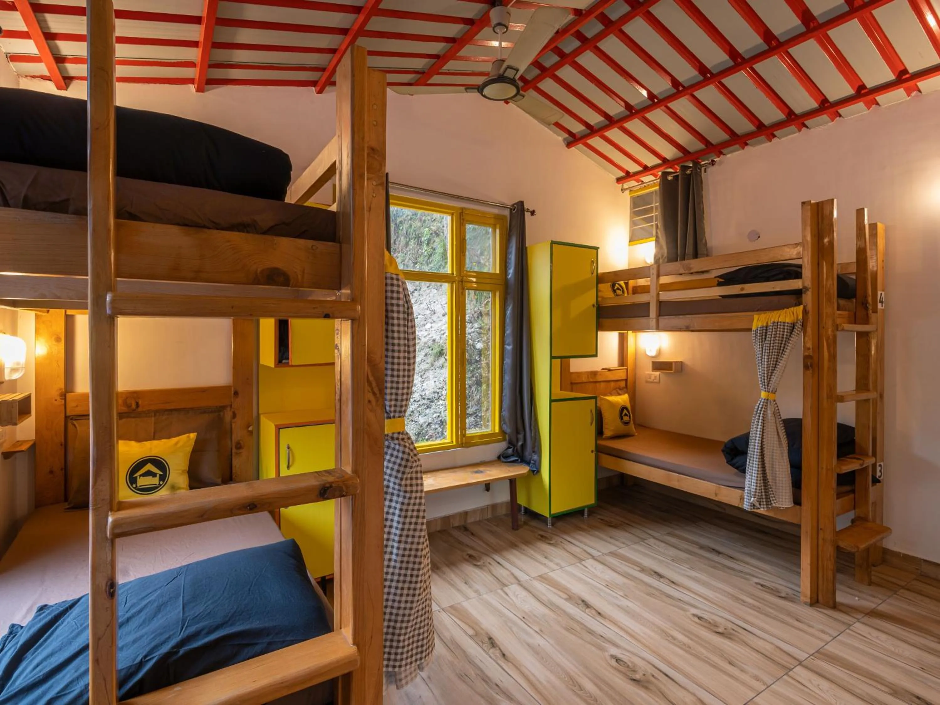 bunk bed, Bed in The Hosteller Mussoorie By the Streamside, Kempty