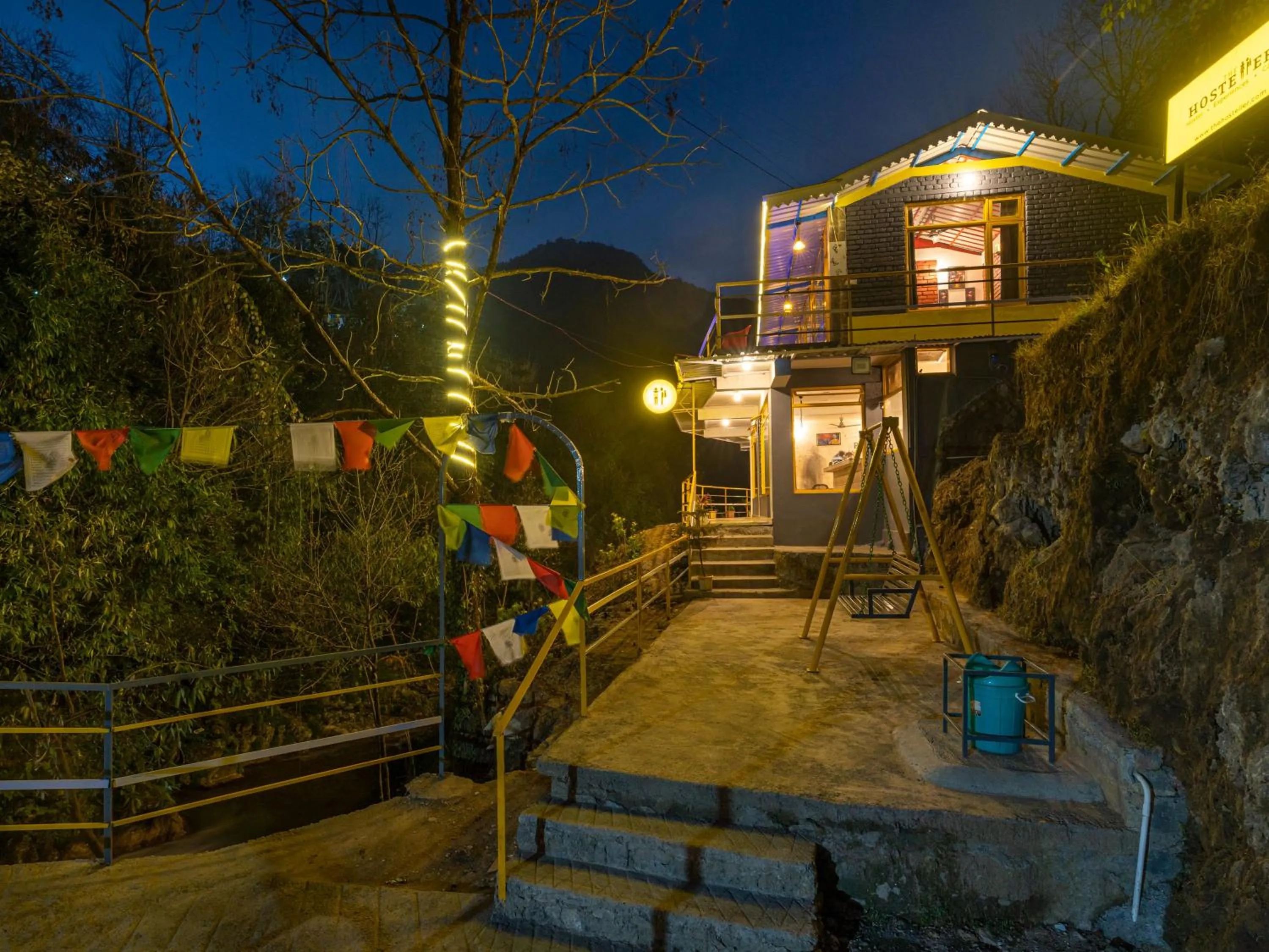 Property building in The Hosteller Mussoorie By the Streamside, Kempty