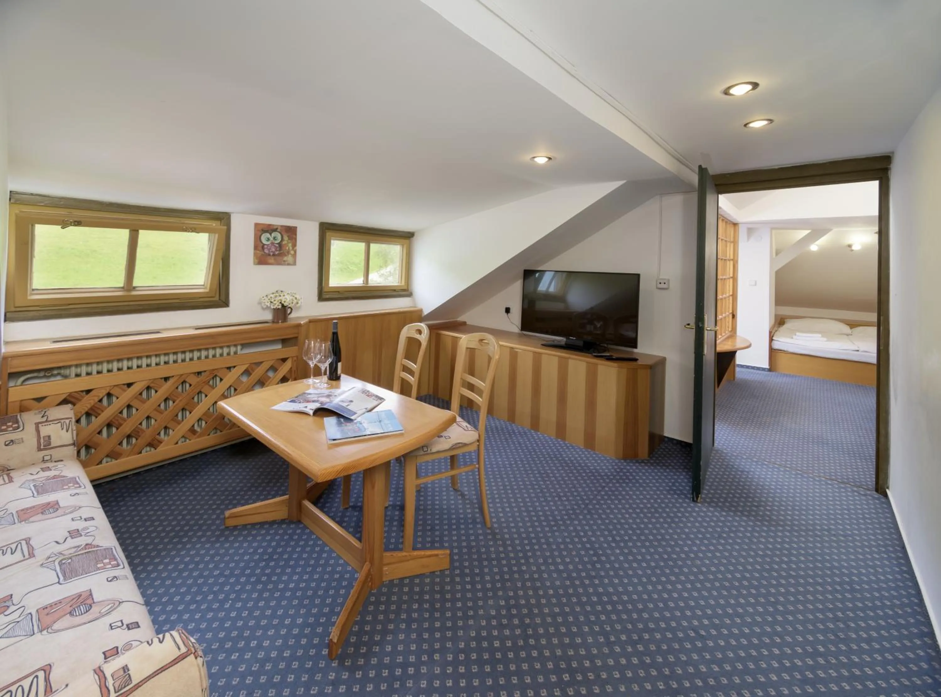 Photo of the whole room, Bed in Alpský Hotel