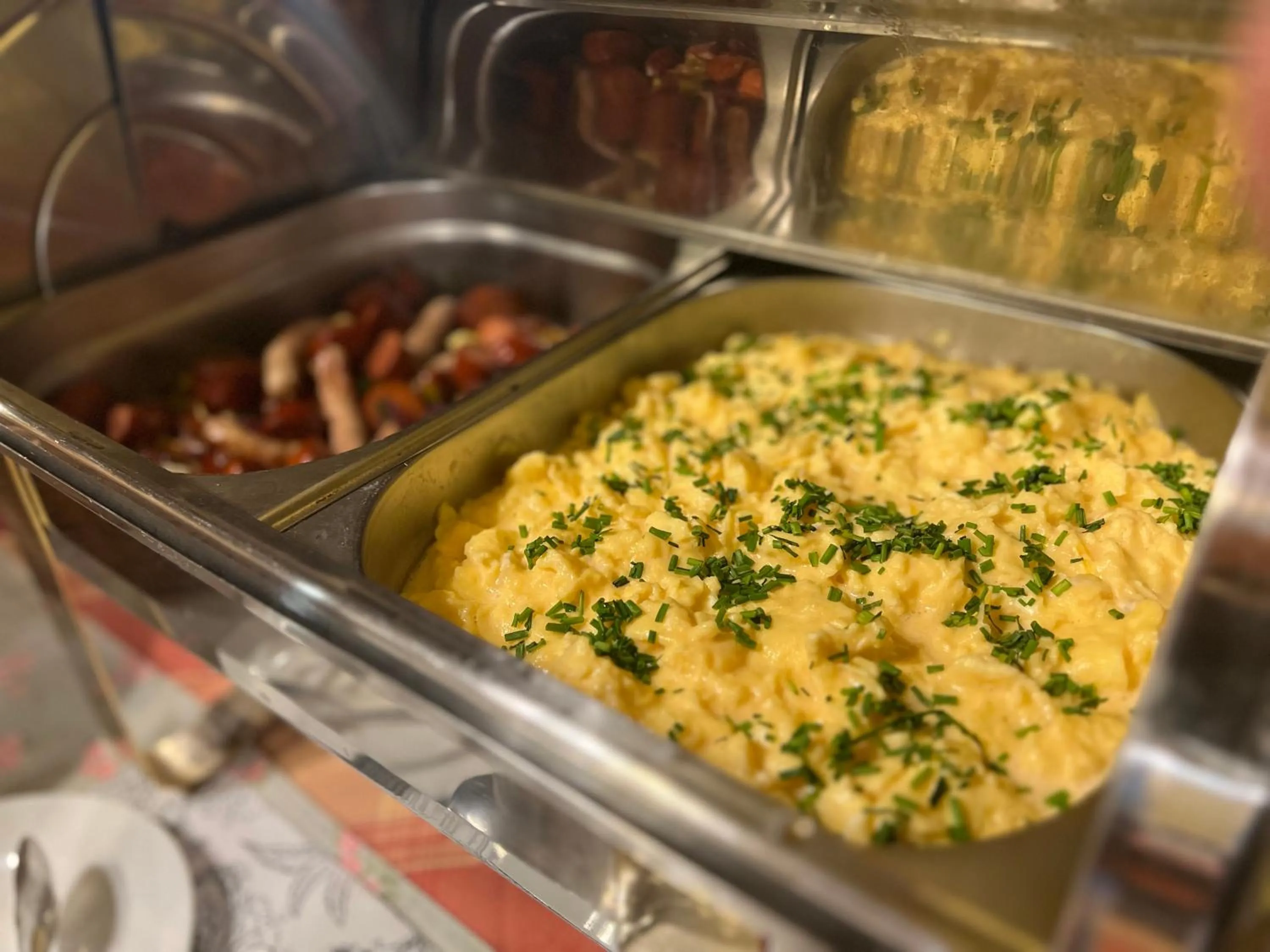 Buffet breakfast in Alpský Hotel