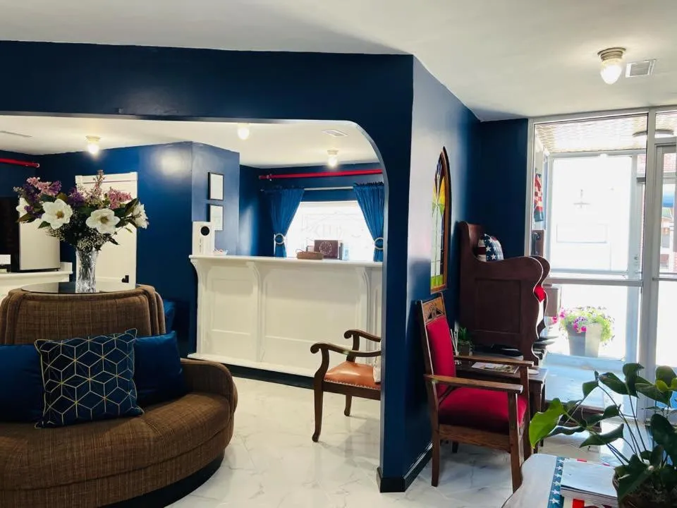 Lobby or reception in EC Reed's Mercantile and Hotel