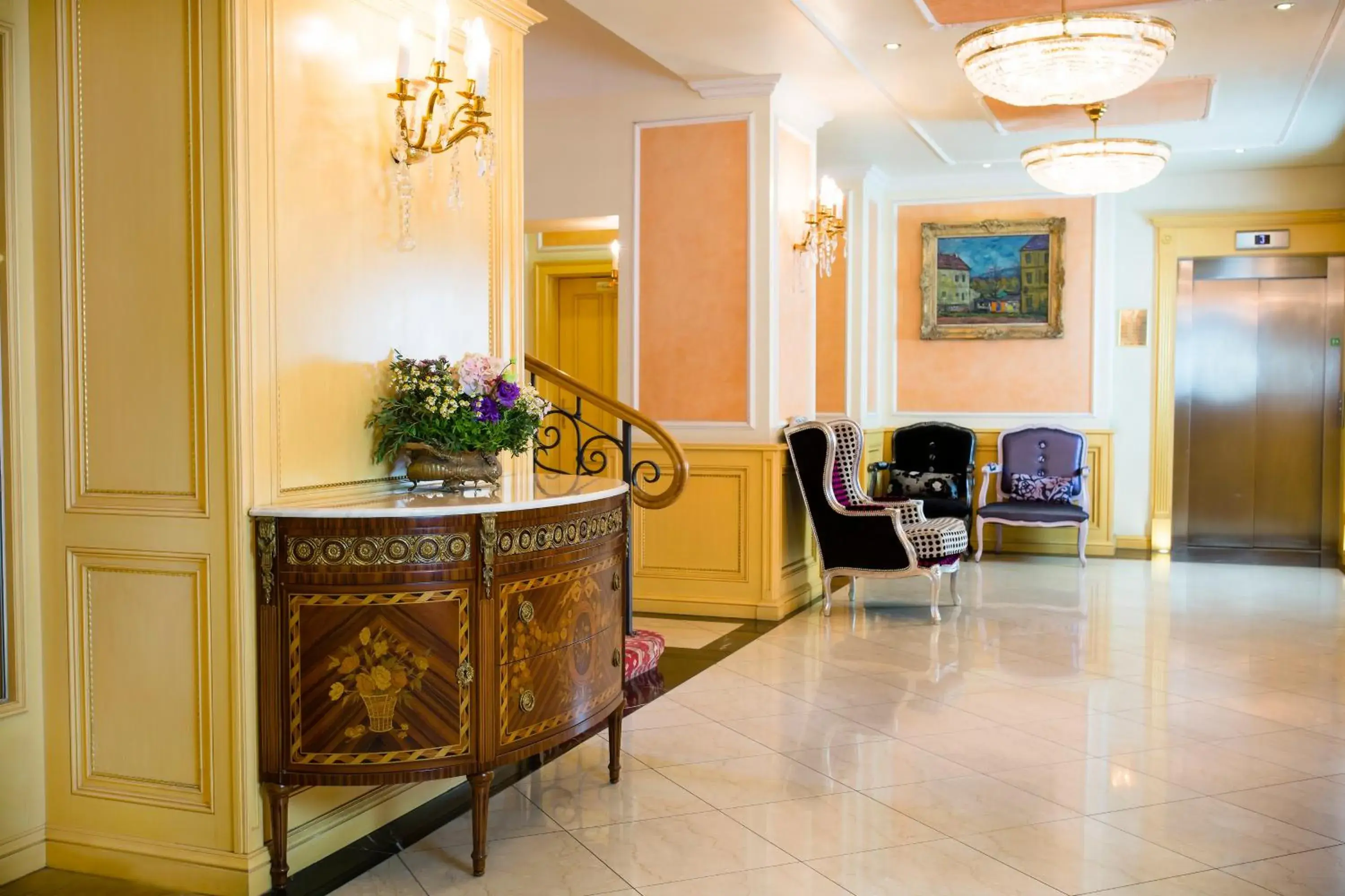 Lobby or reception in Luxury Family Hotel Royal Palace Lobby or reception in Luxury Family Hotel Royal Palace
