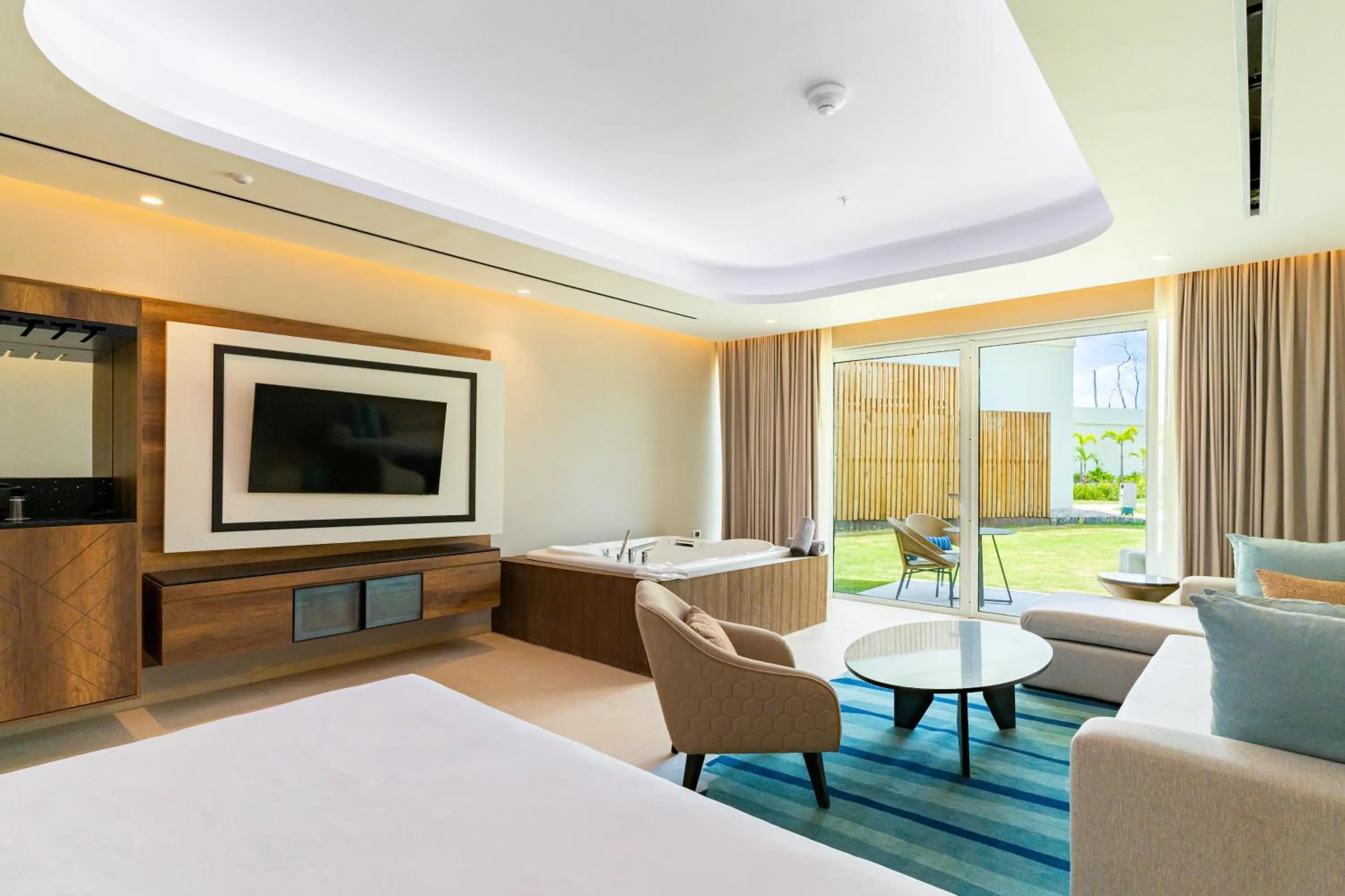 Photo of the whole room, Bed in Temptation Grand Miches Resort - All Inclusive - Couples Only