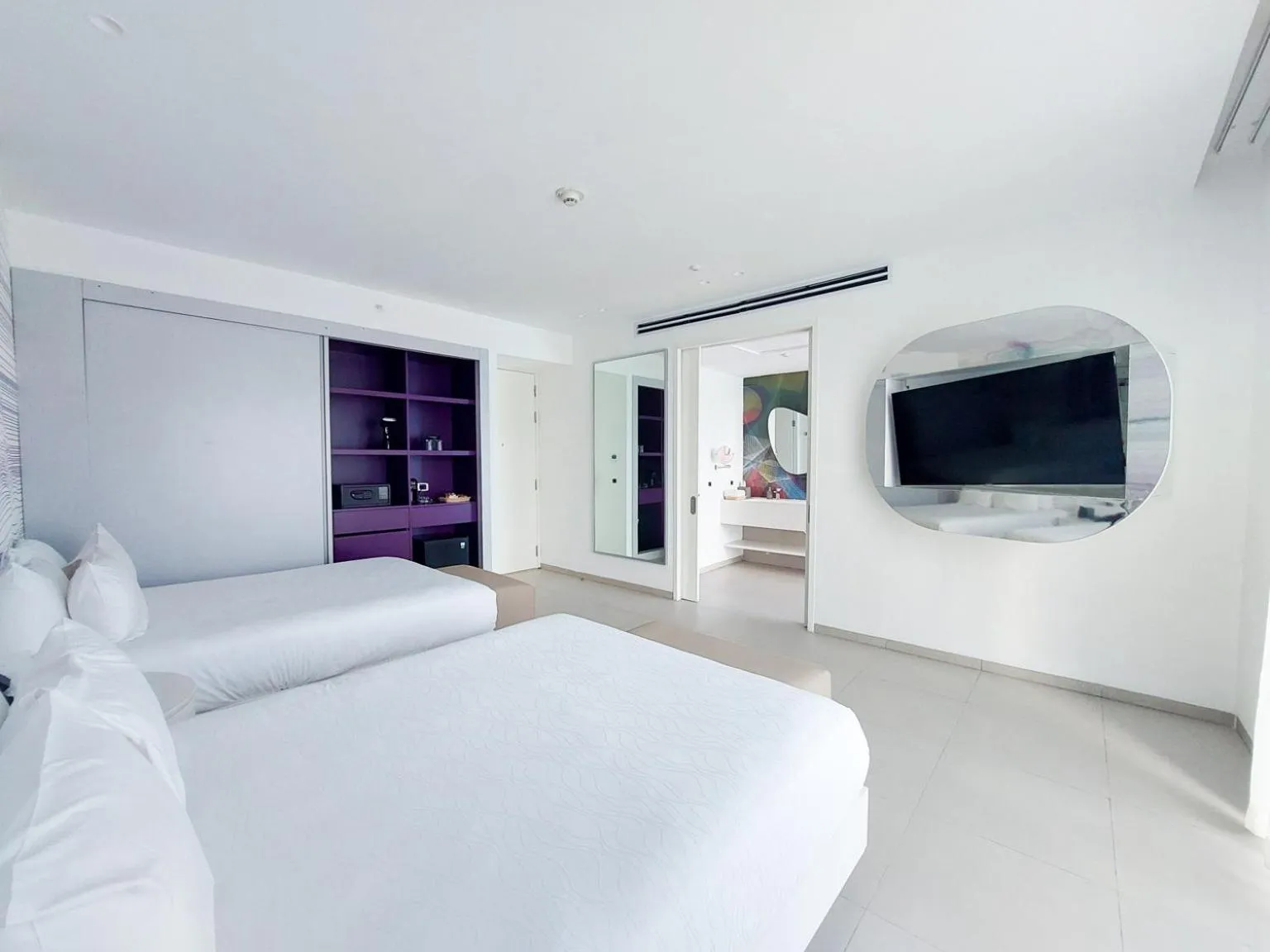 Photo of the whole room, Bed in Temptation Grand Miches Resort - All Inclusive - Couples Only