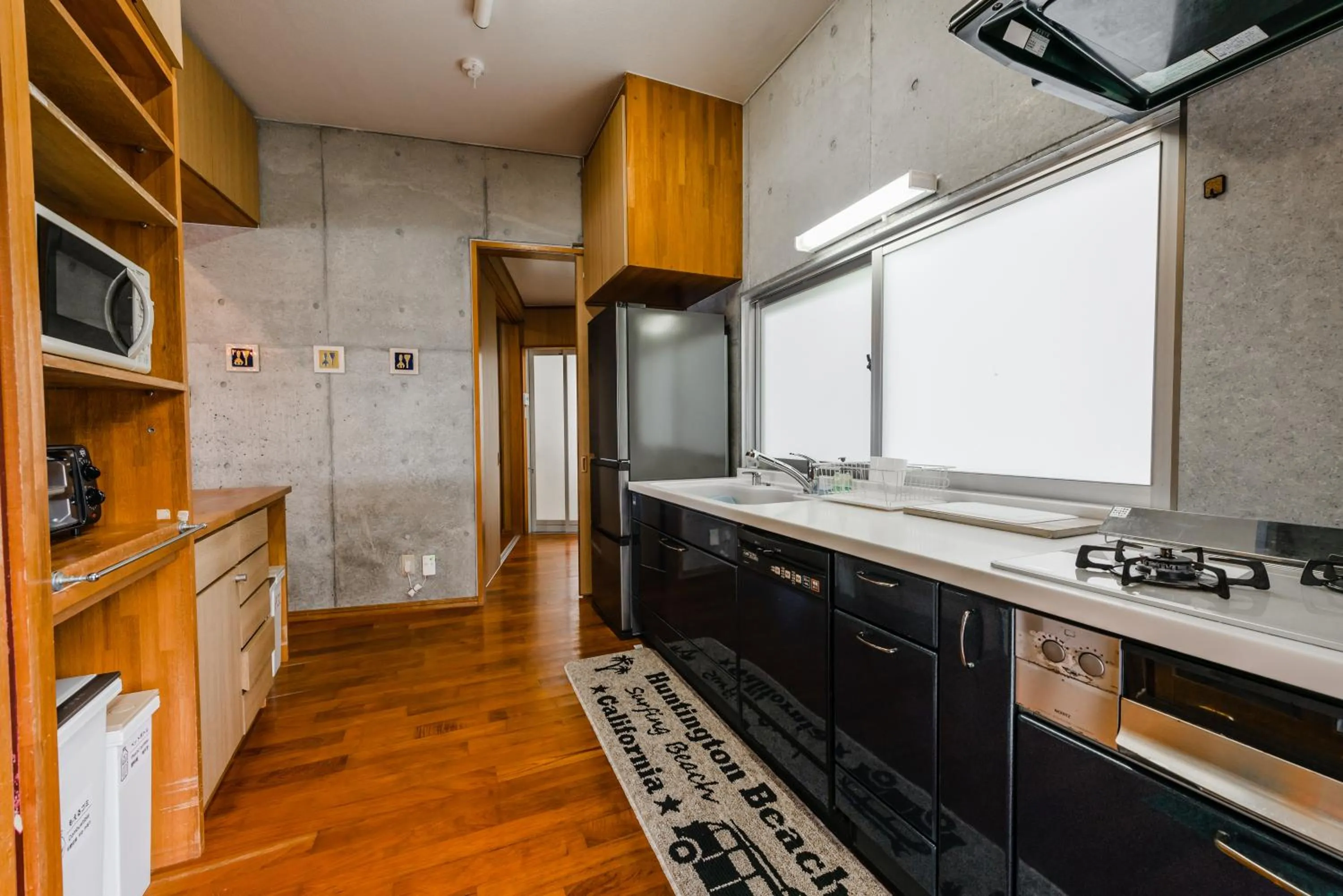 kitchen in Pine House in Ginoza