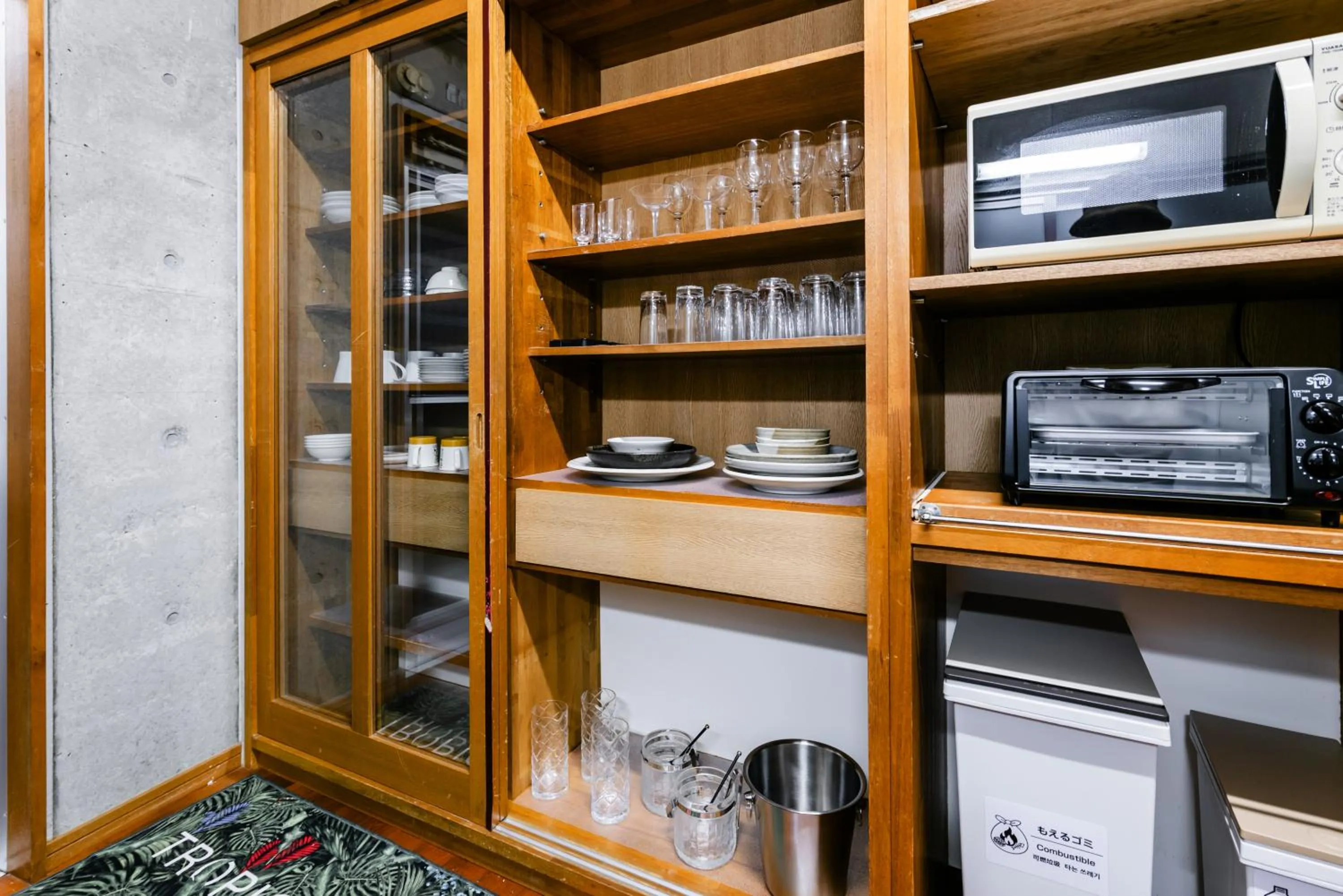 kitchen in Pine House in Ginoza