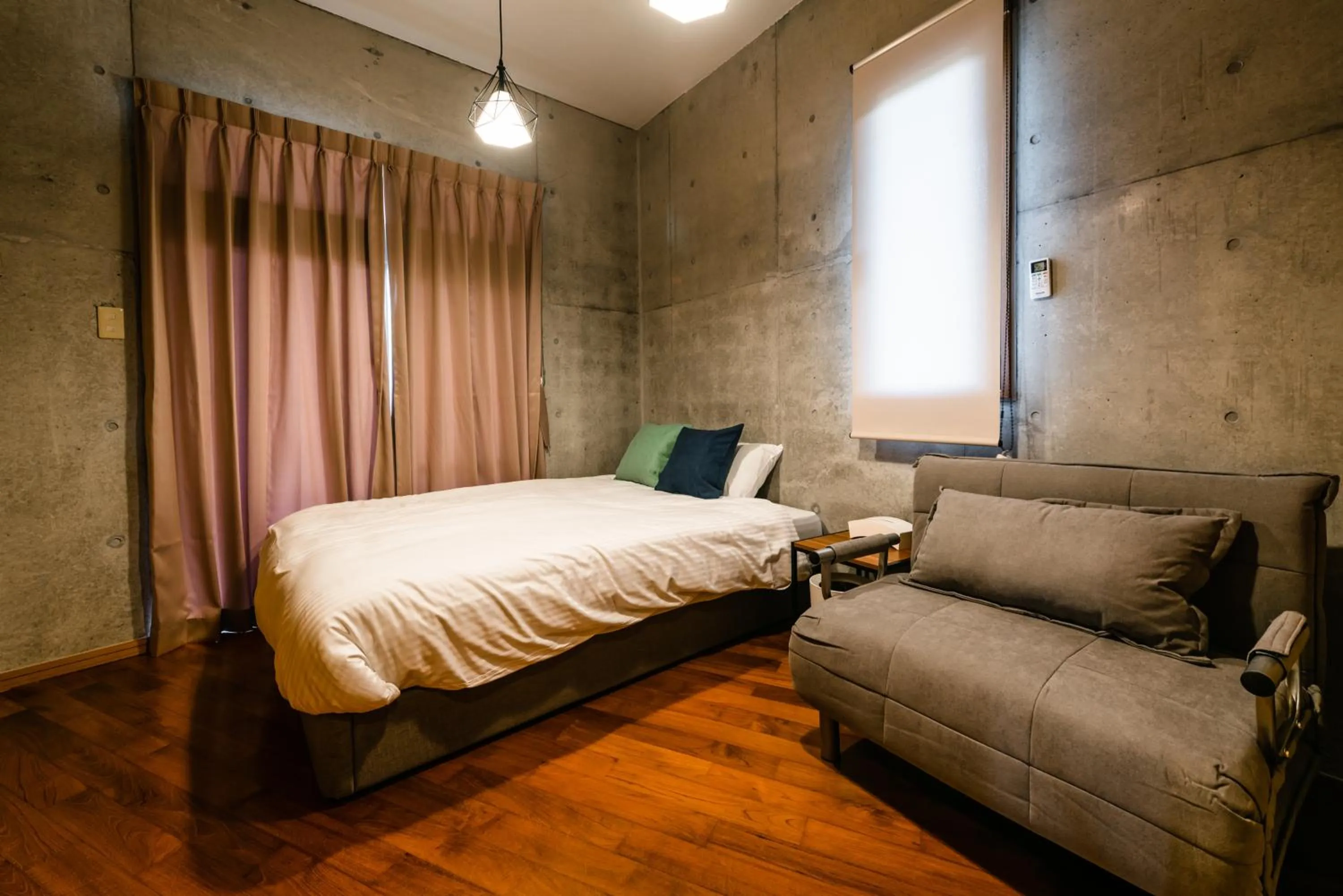 Bedroom, Bed in Pine House in Ginoza