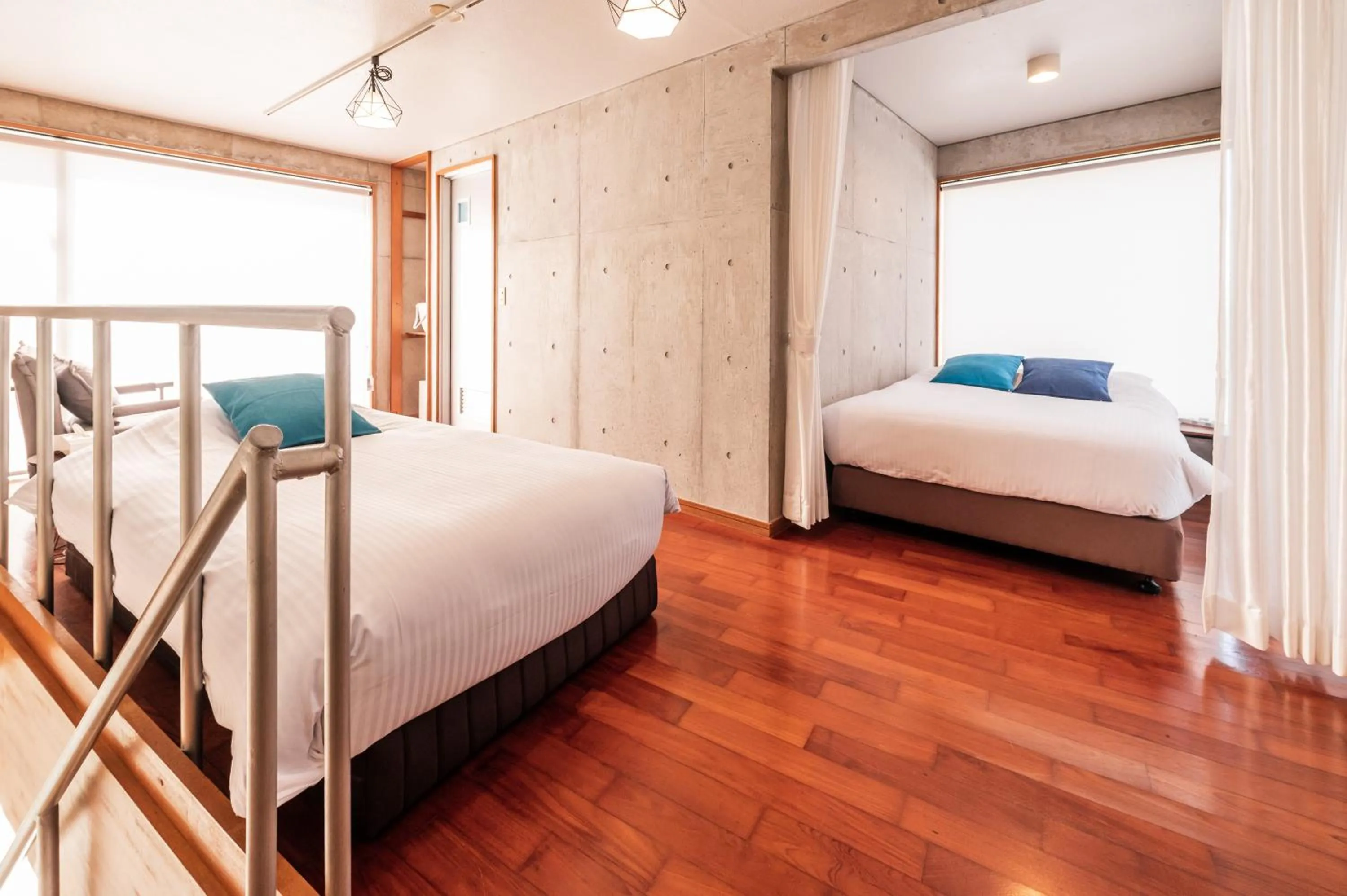 Bedroom, Bed in Pine House in Ginoza