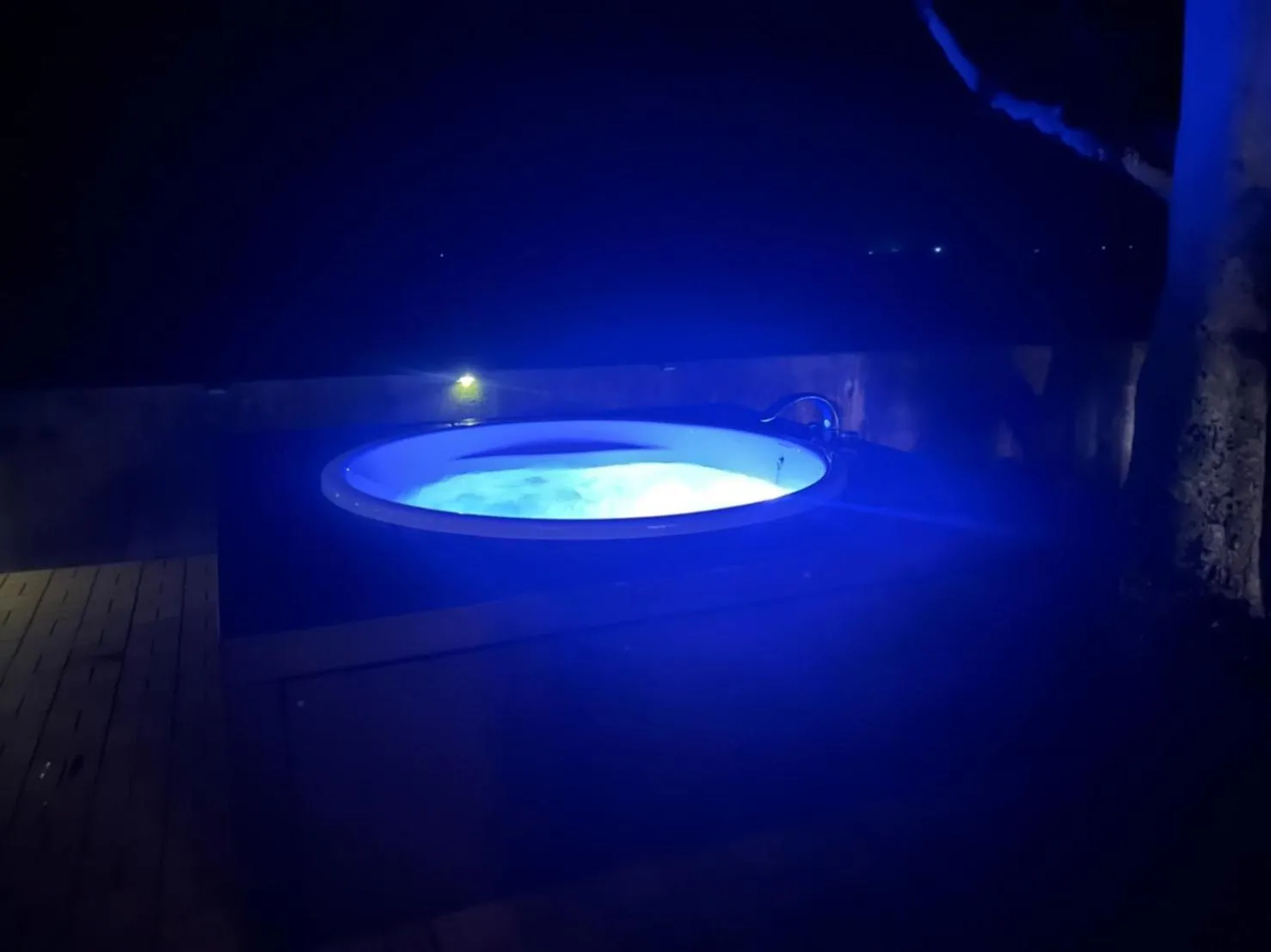 Night in Pine House in Ginoza