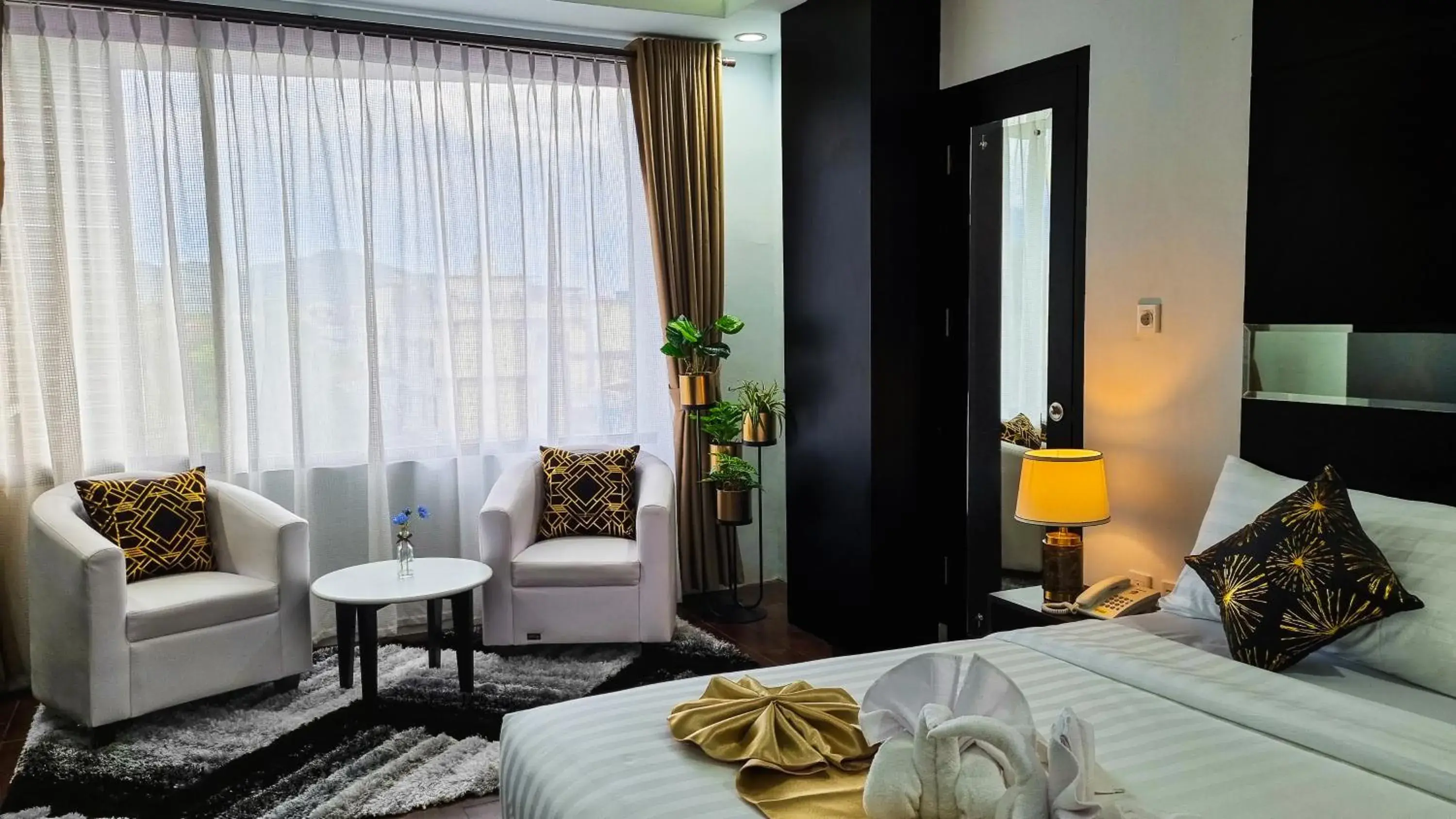 Bedroom, Bed in Hotel Rasamala Bedroom, Bed in Hotel Rasamala