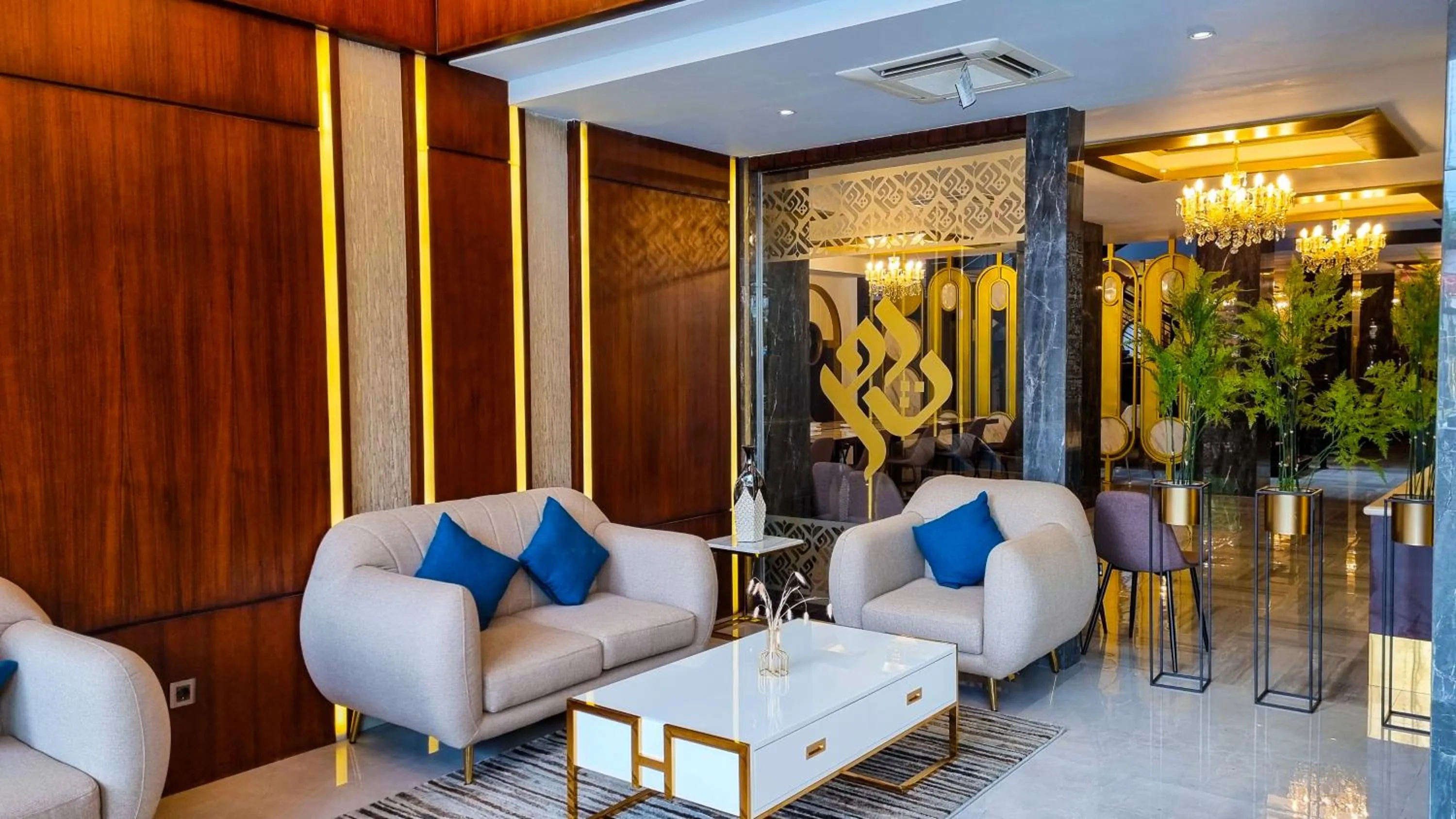 Lobby or reception in Hotel Rasamala