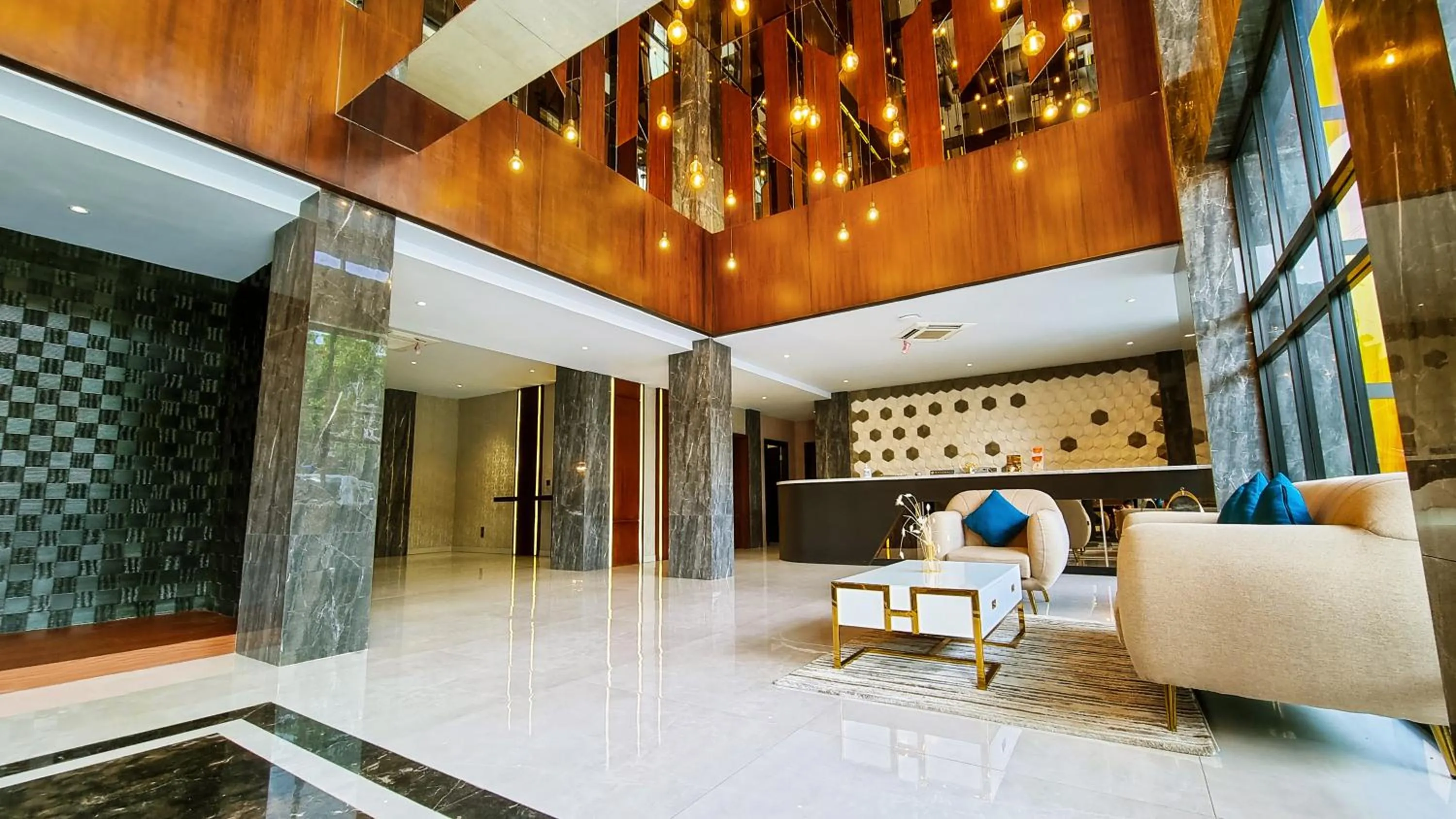 Lobby or reception in Hotel Rasamala