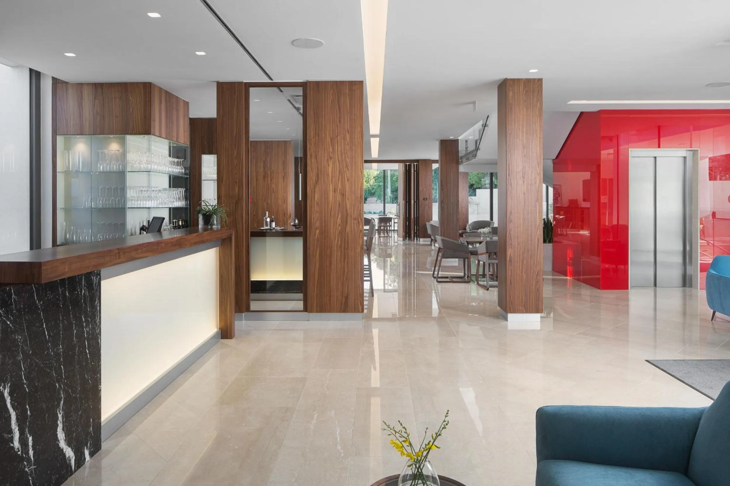 Lobby or reception in Hotel Milan