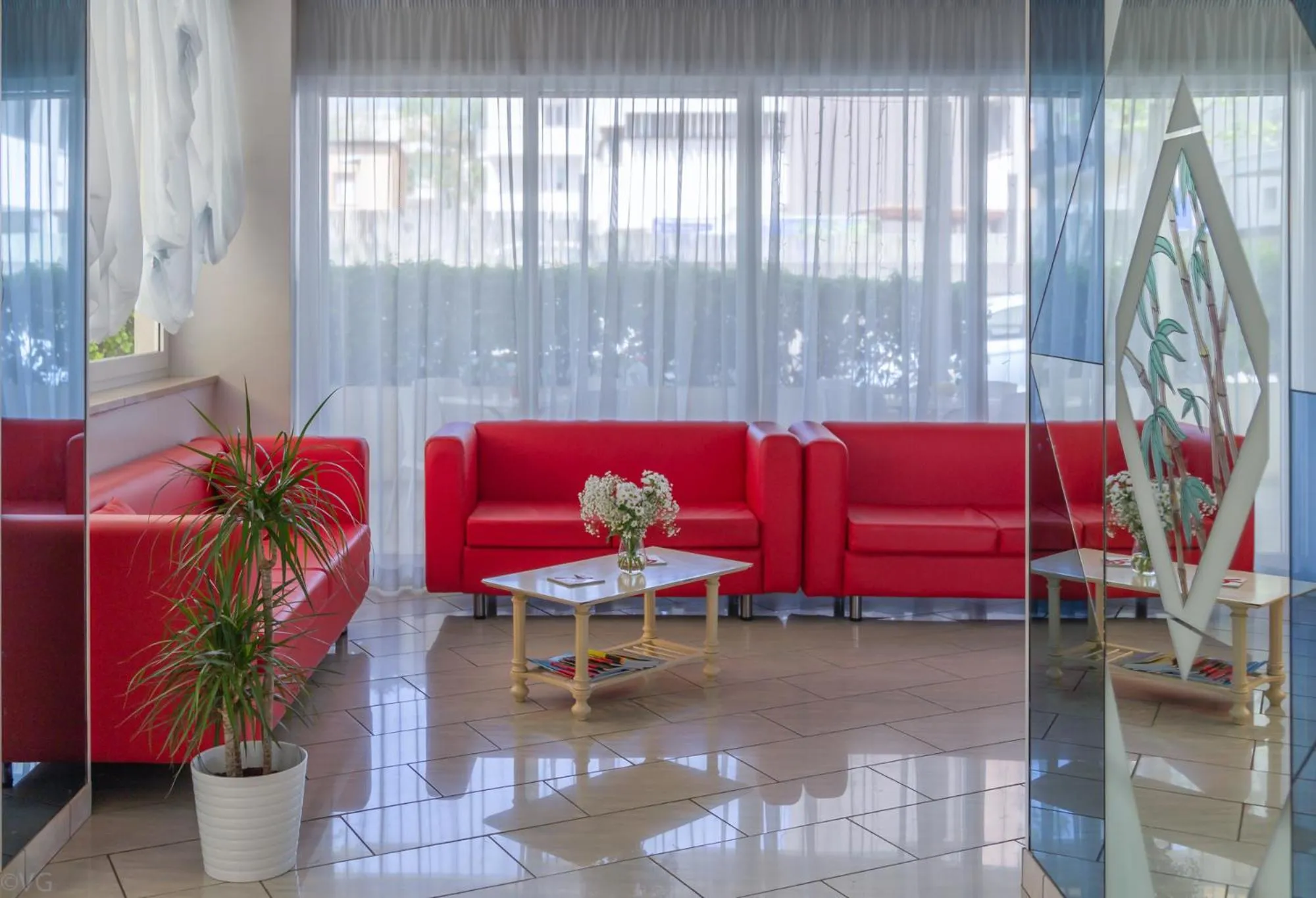 Lobby or reception in Hotel San Paolo