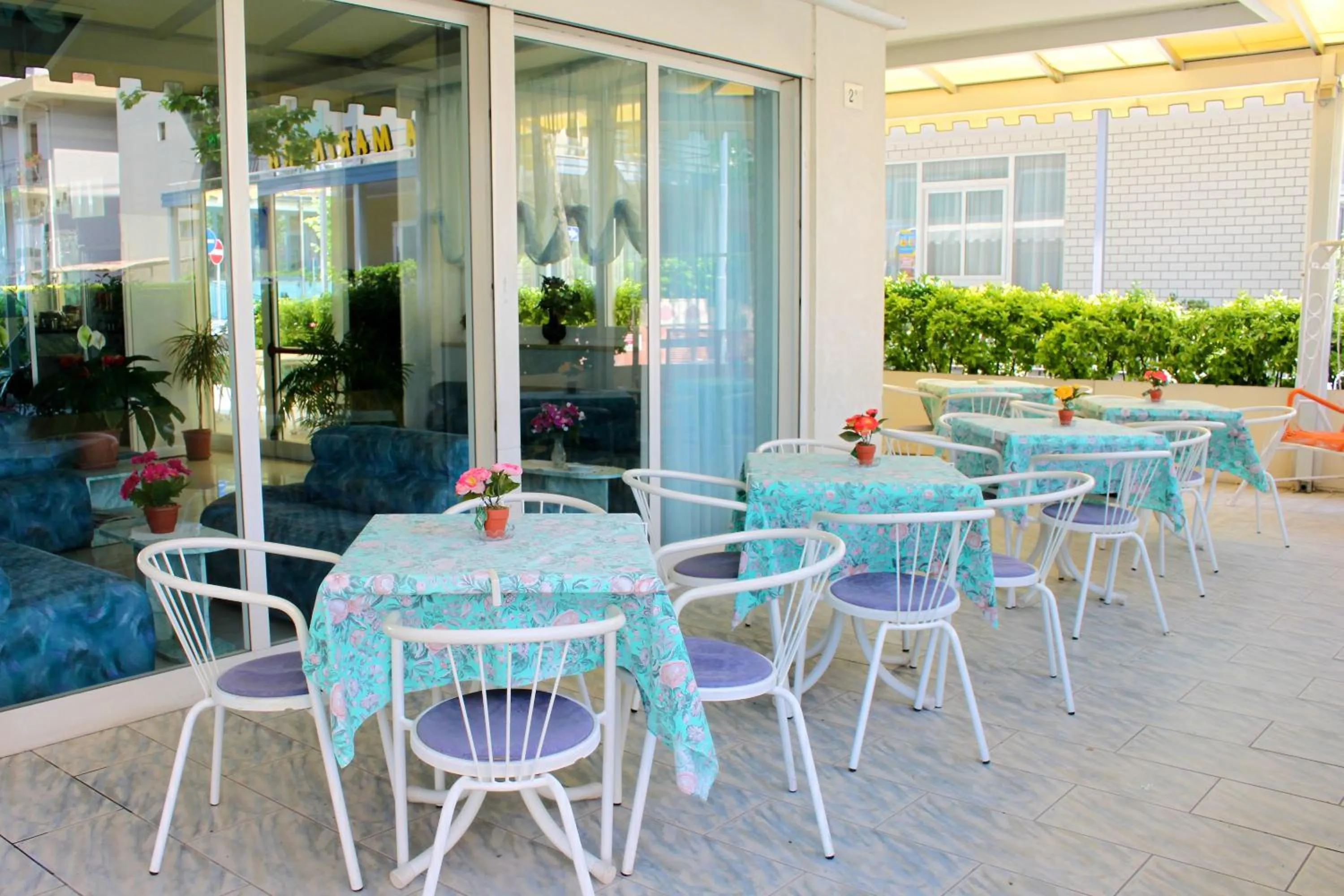 Patio in Hotel San Paolo
