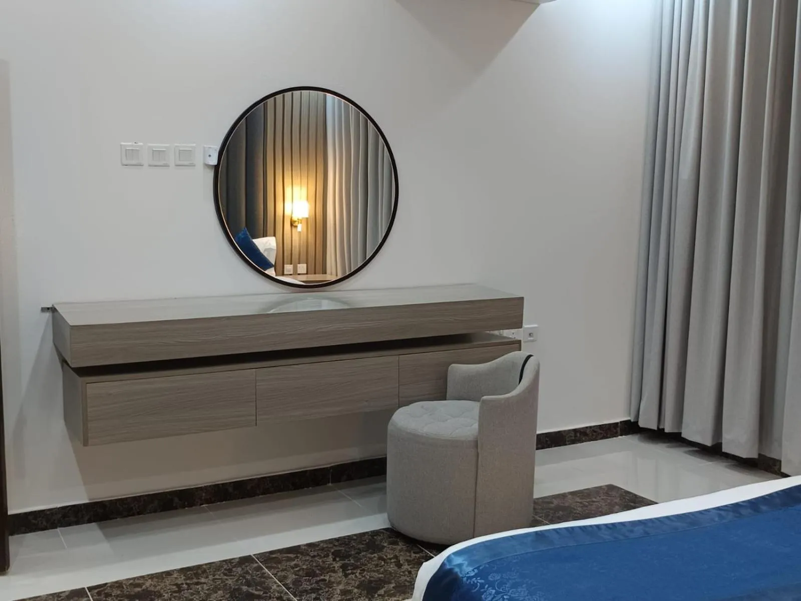 Bed in Al Farhan Hotel Qurtuba