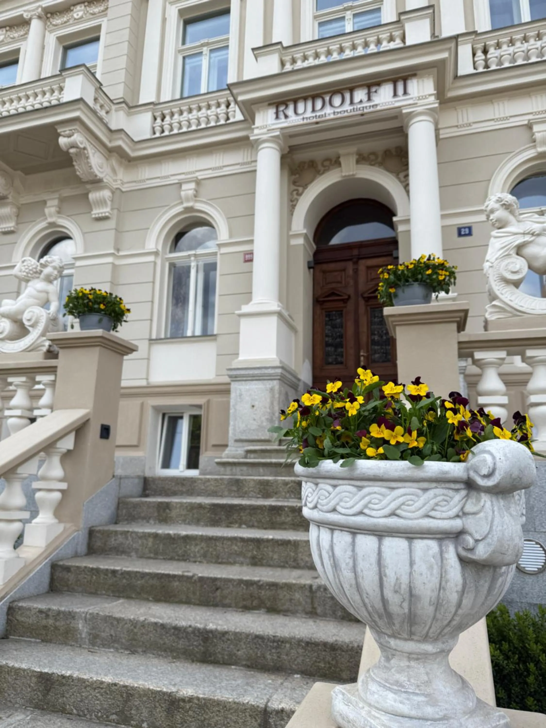 Facade/entrance in Hotel Rudolf II Karlovy Vary