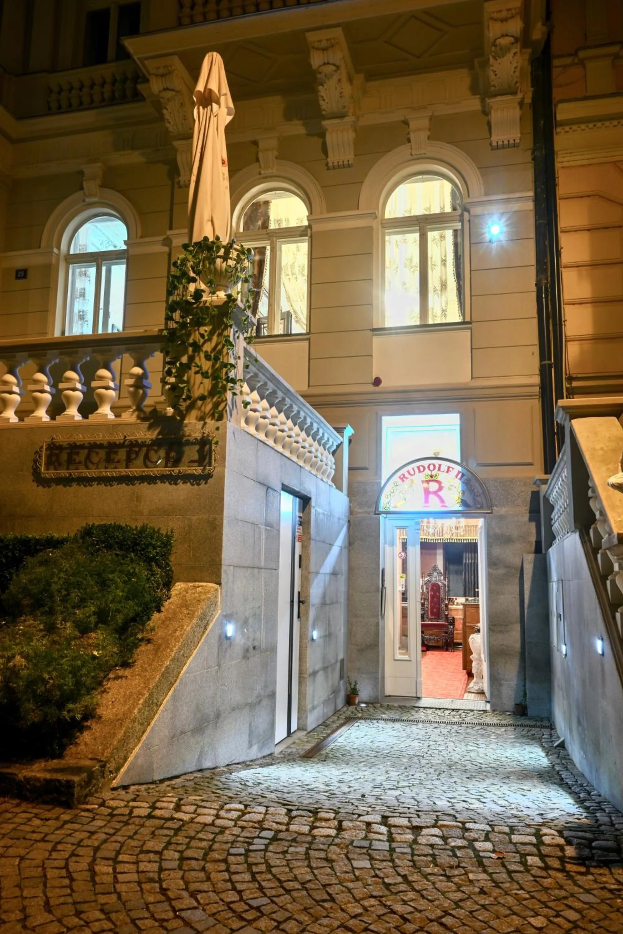 Lobby or reception in Hotel Rudolf II Karlovy Vary