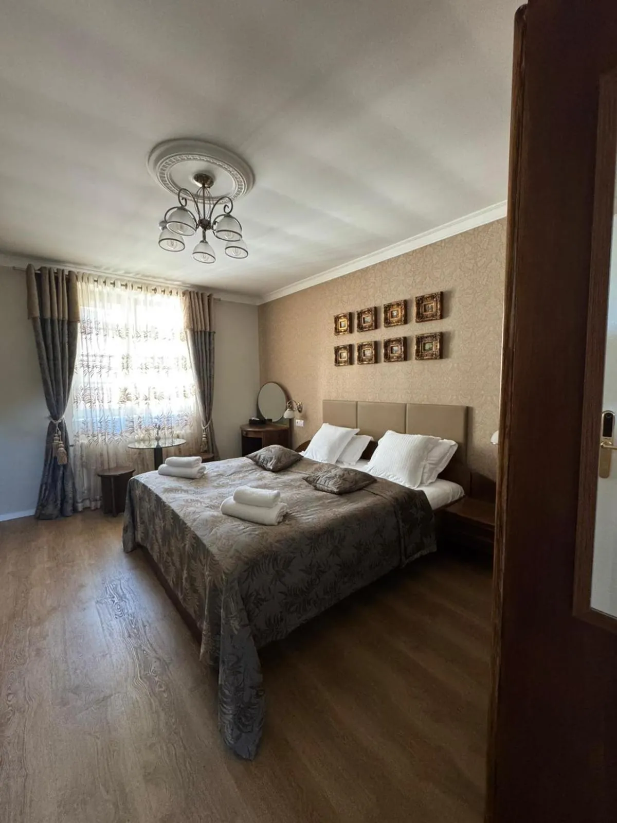 Bed in Hotel Rudolf II Karlovy Vary