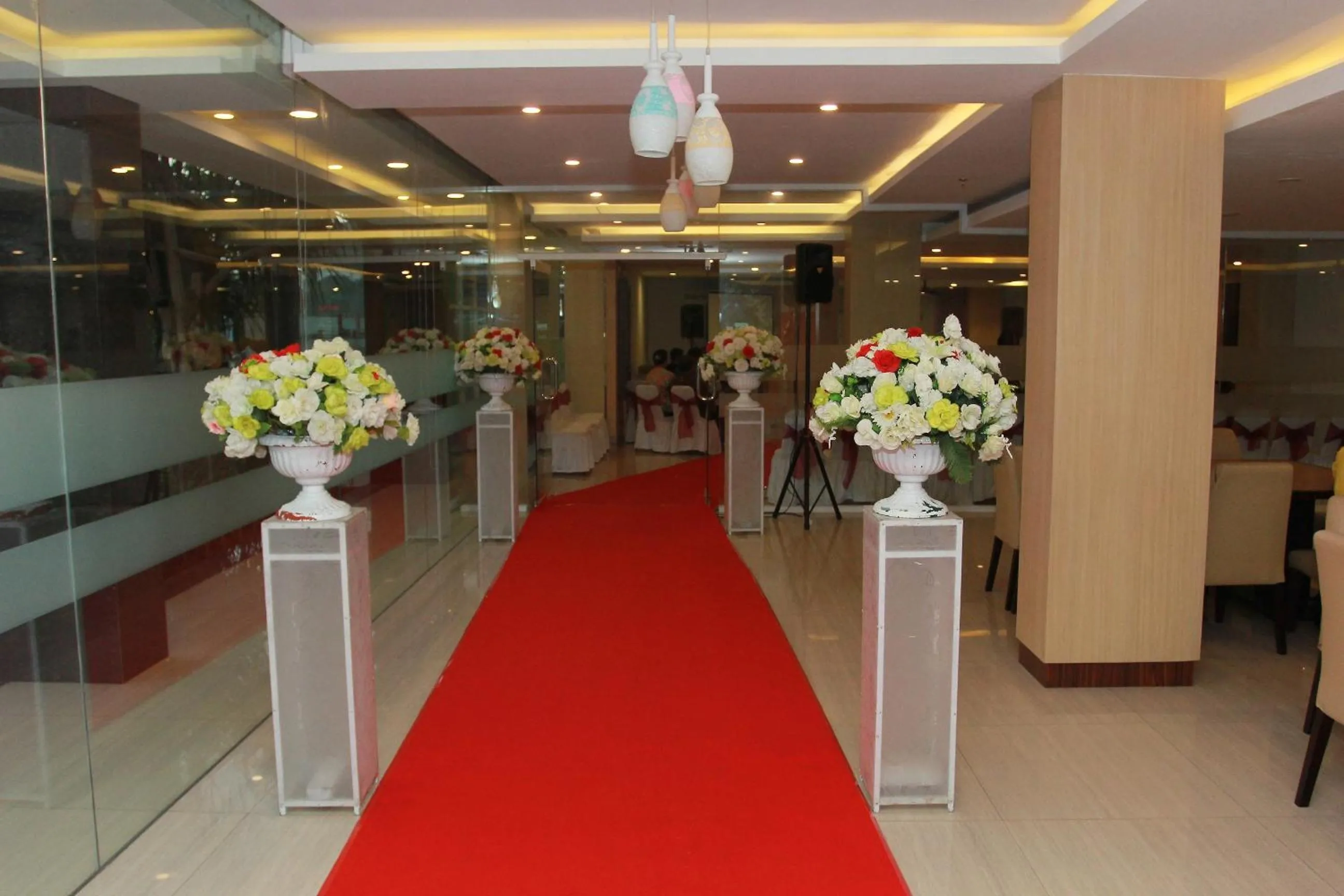 Decorative detail in Mars City Hotel