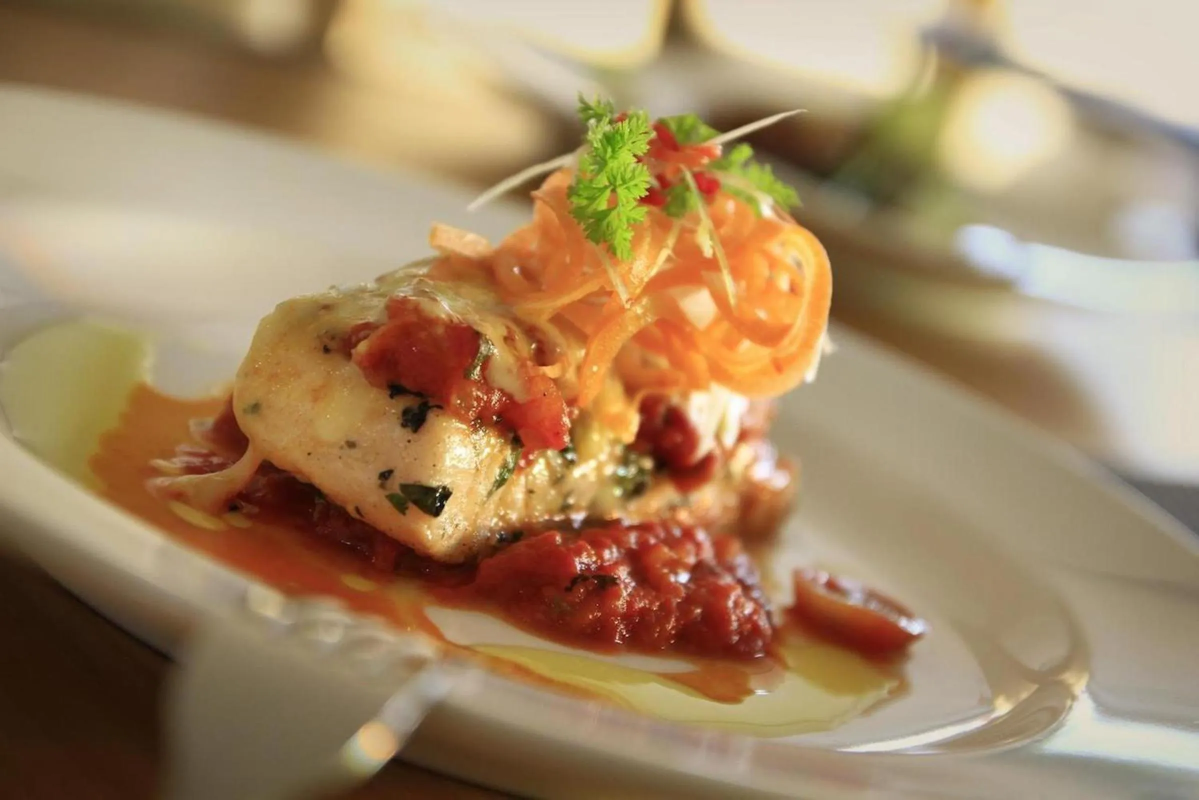 Food close-up in Mars City Hotel