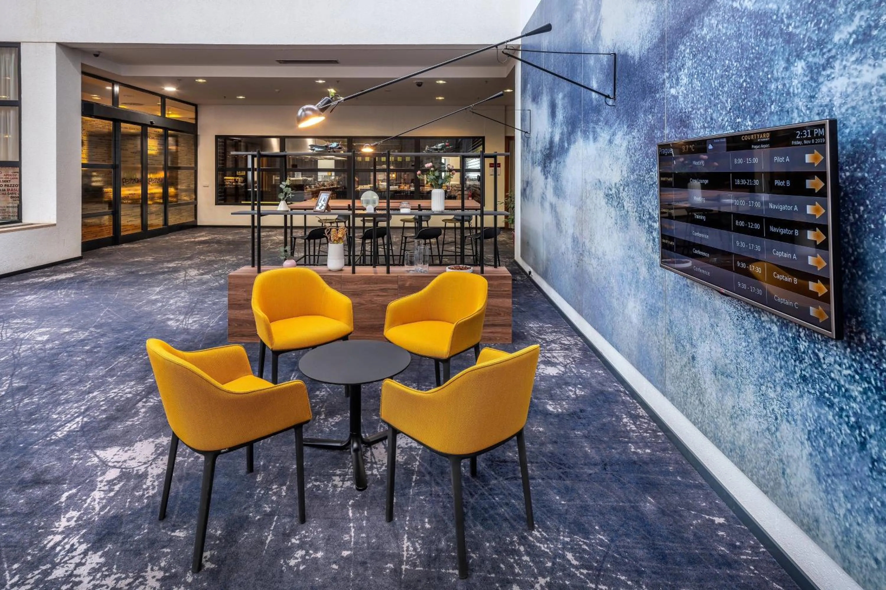 View (from property/room) in Courtyard by Marriott Prague Airport