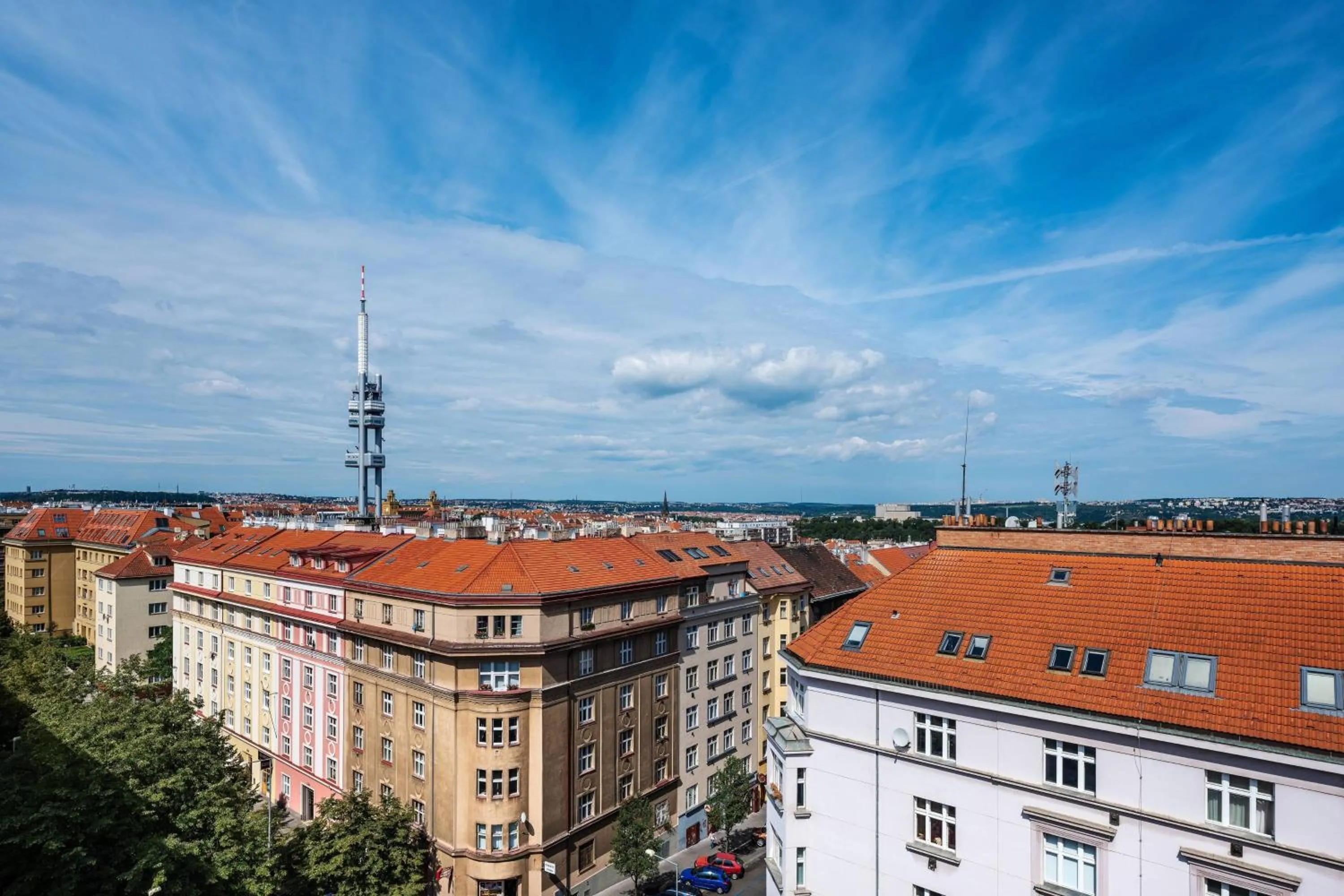 Bedroom in Courtyard by Marriott Prague City