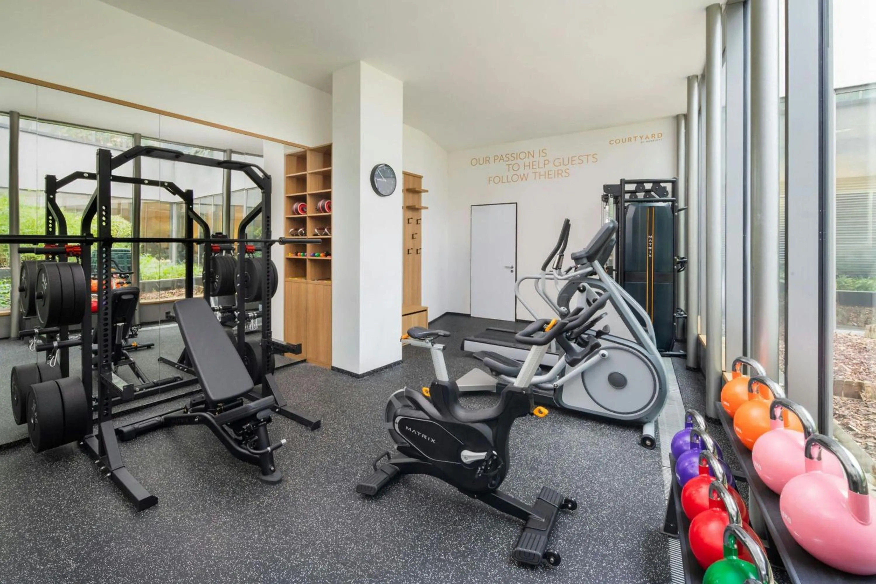Fitness centre/facilities in Courtyard by Marriott Prague City