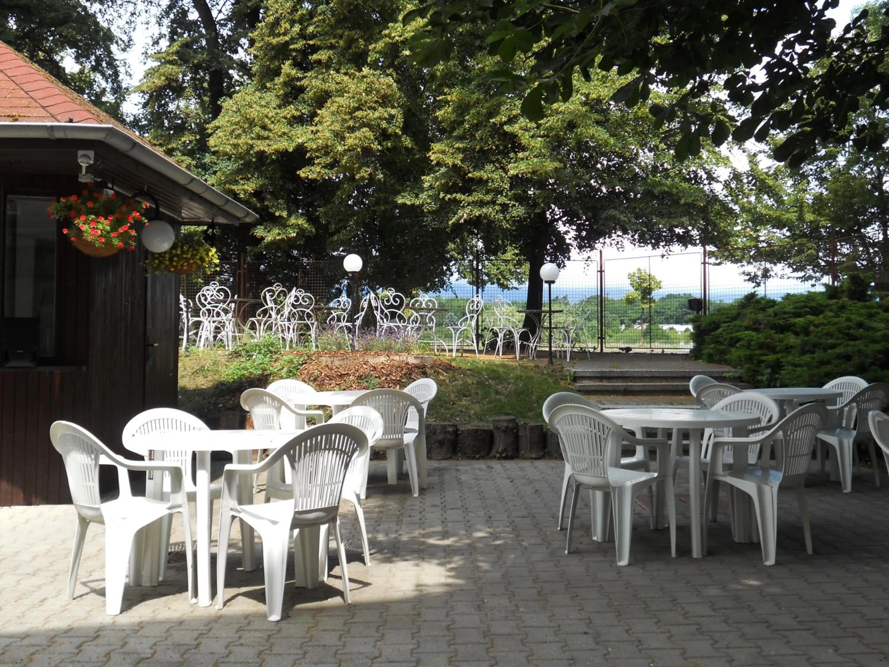 Garden in Hotel Casanova