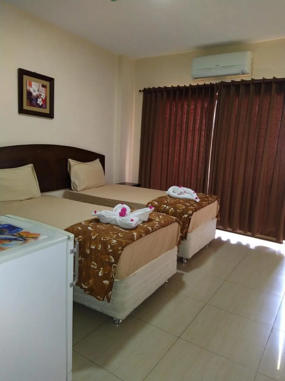 Bed in Baraka Al Aqaba Hotel Suites