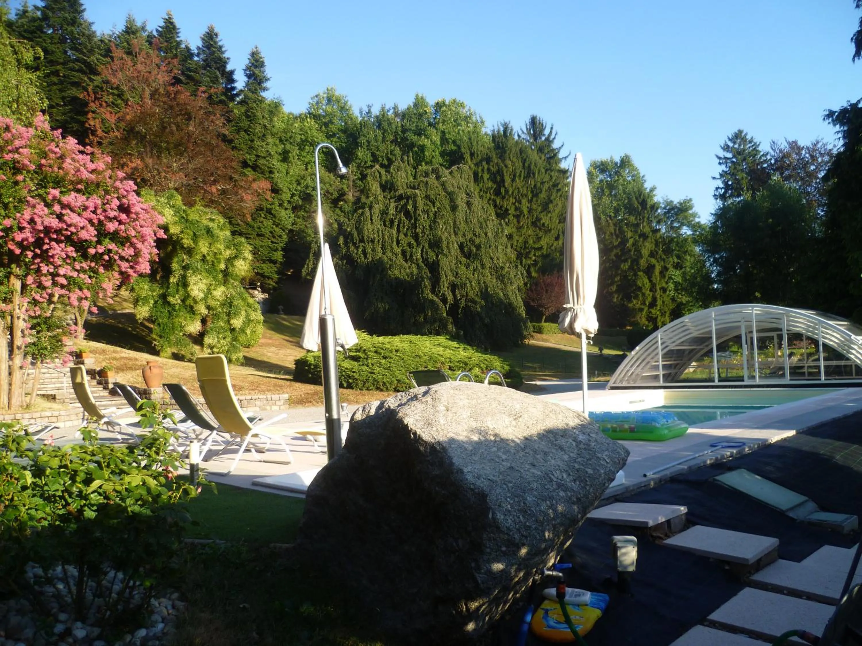 Garden in Il Colombé B&B