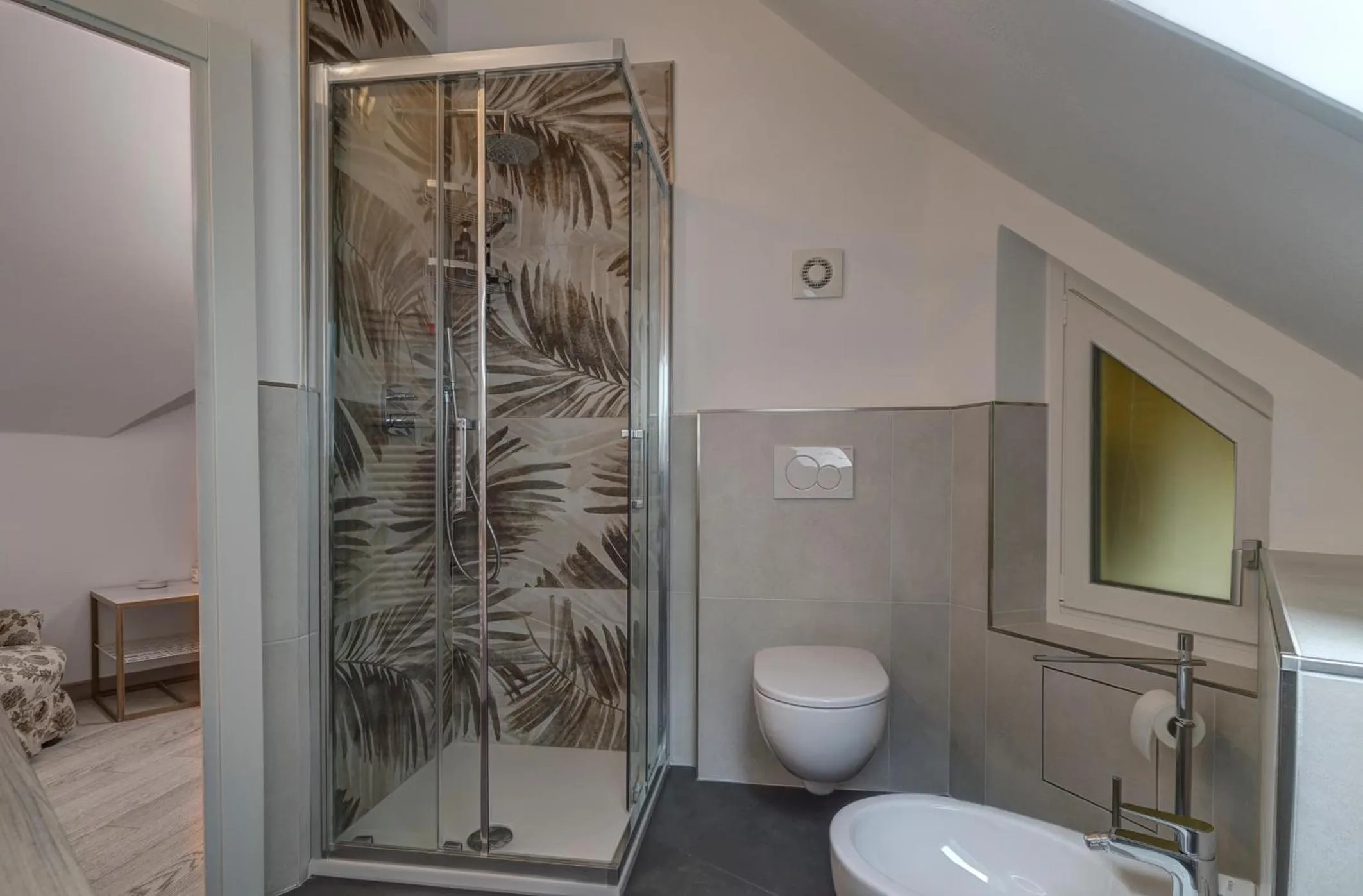 Shower in Il Colombé B&B