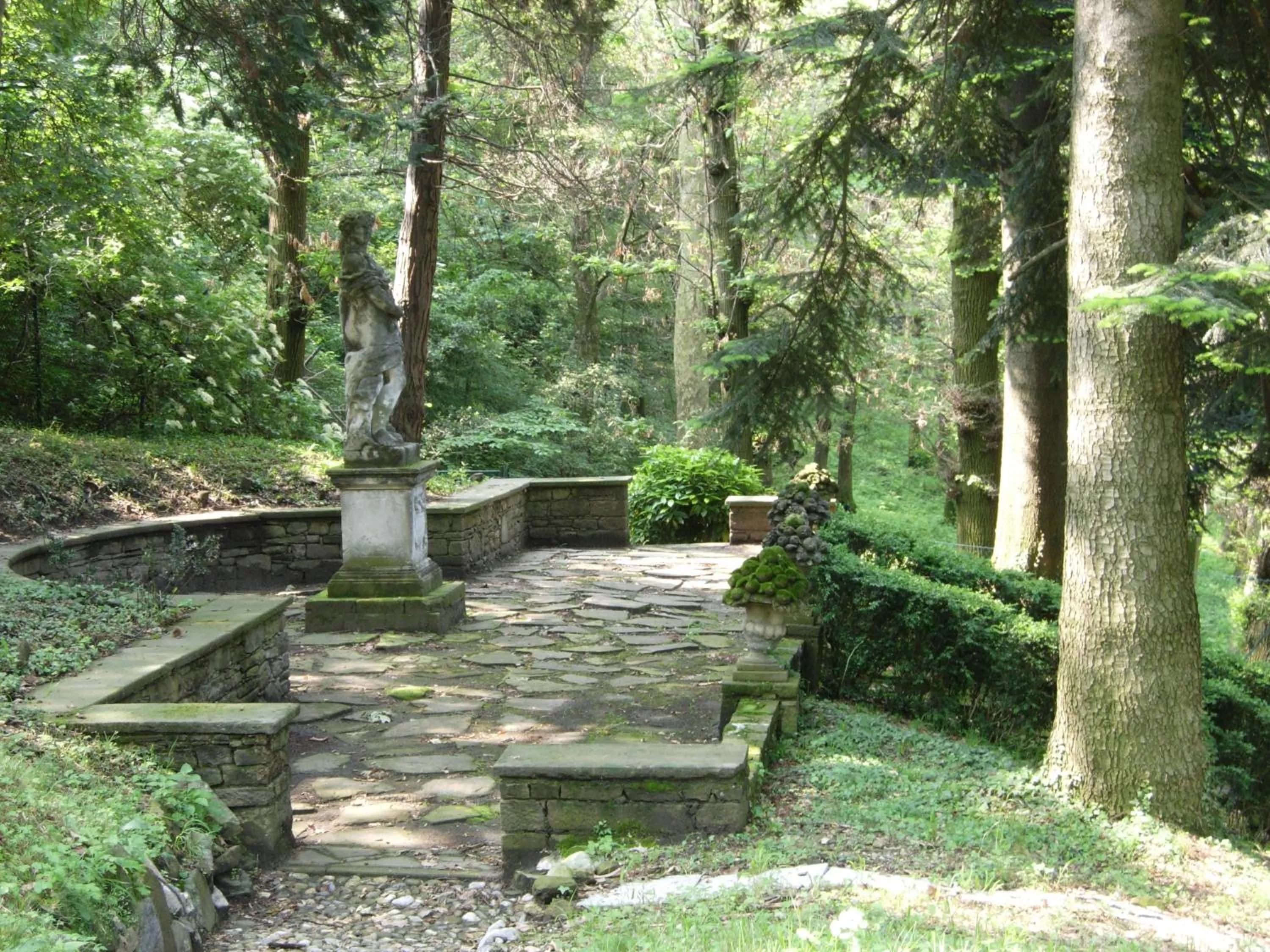 Garden view in Il Colombé B&B