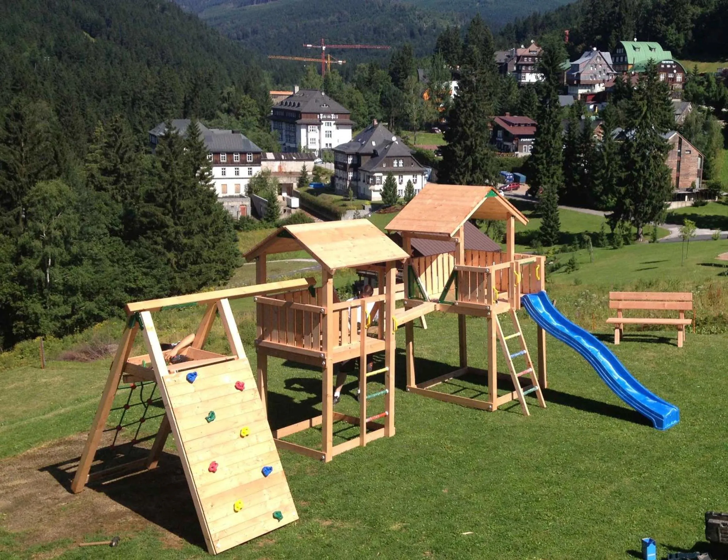 Children play ground in Hotel Sněžka