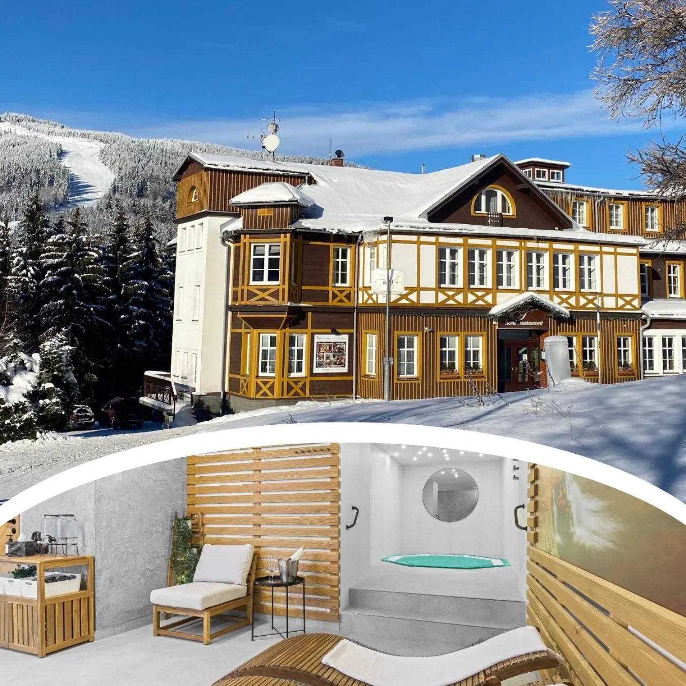 Property building in Hotel Sněžka