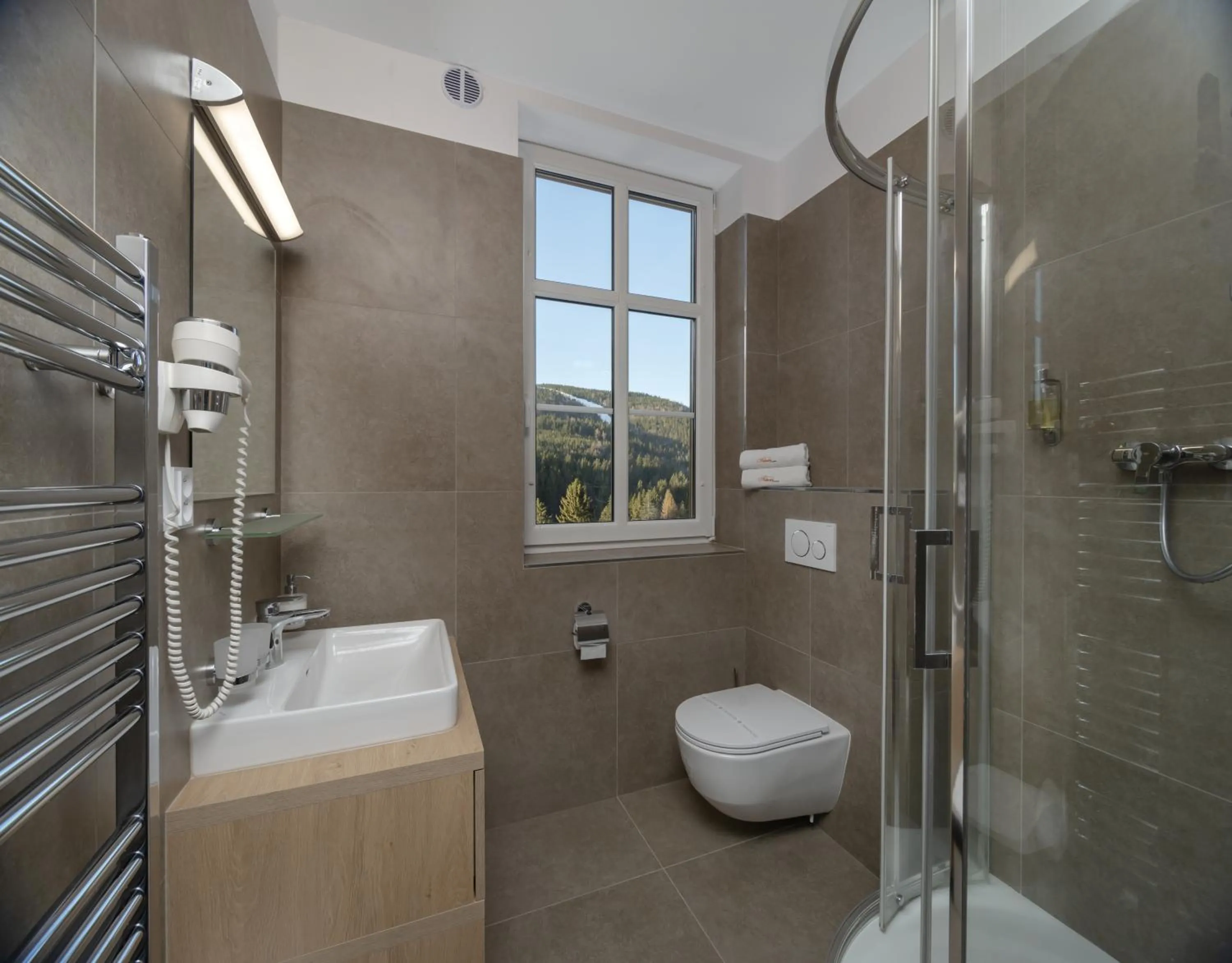 Bathroom in Hotel Sněžka