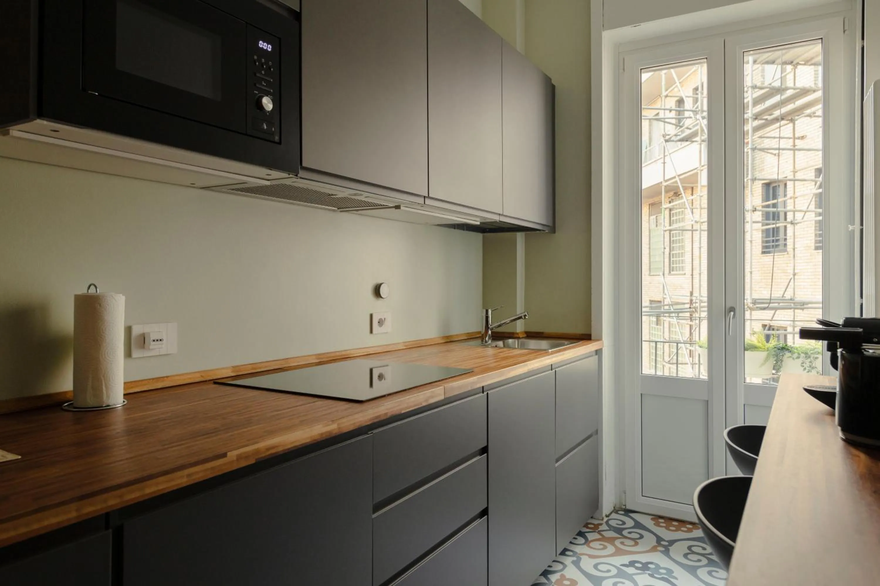 kitchen in Heart Milan Apartments Sforza Duomo
