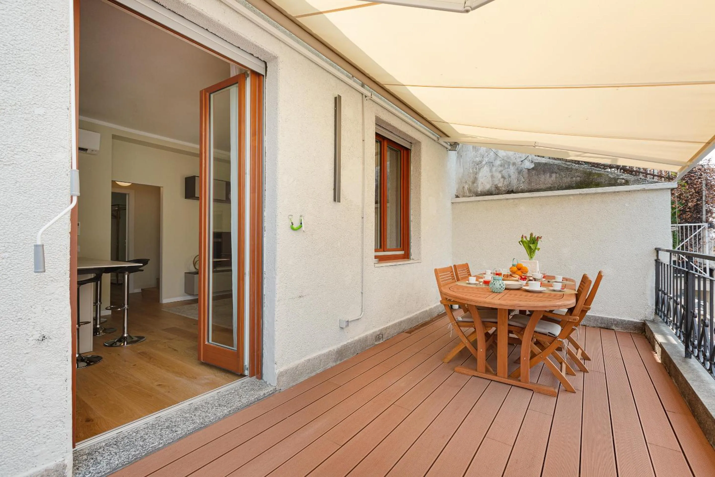 Balcony/Terrace in Heart Milan Apartments Sforza Duomo