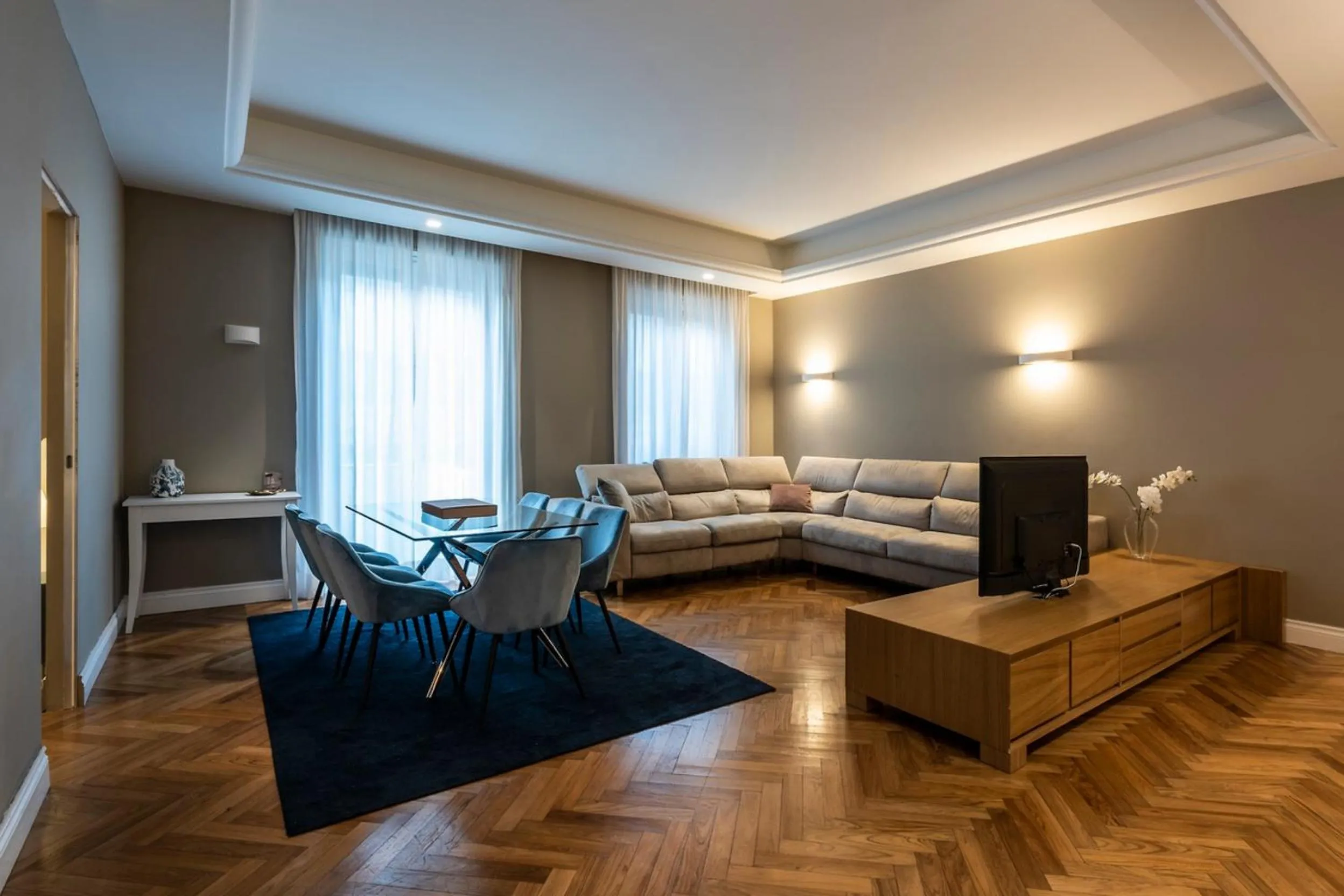 Living room in Heart Milan Apartments Sforza Duomo