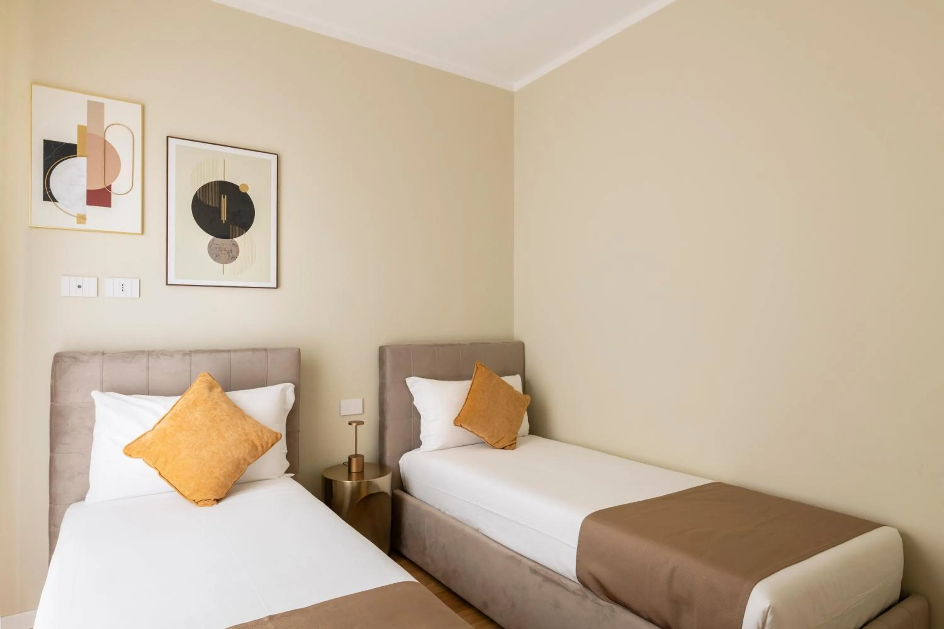 Bedroom, Bed in Heart Milan Apartments Sforza Duomo