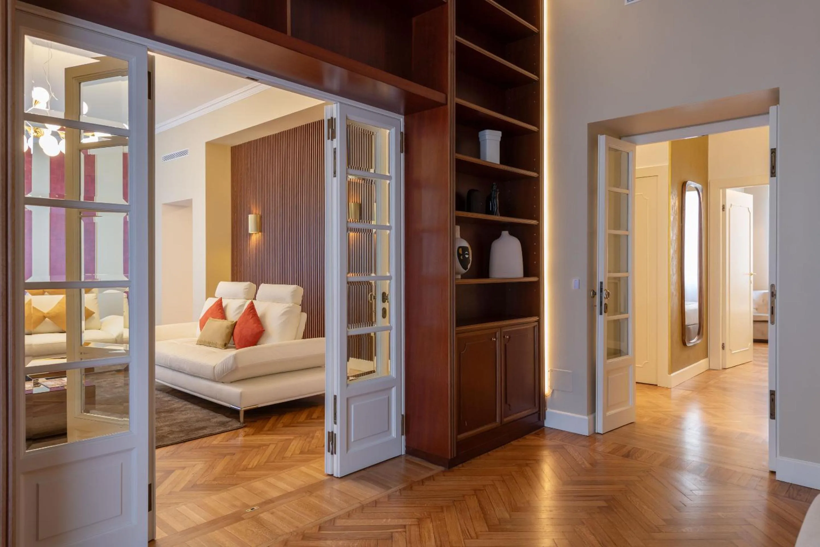 Bedroom, Bed in Heart Milan Apartments Sforza Duomo