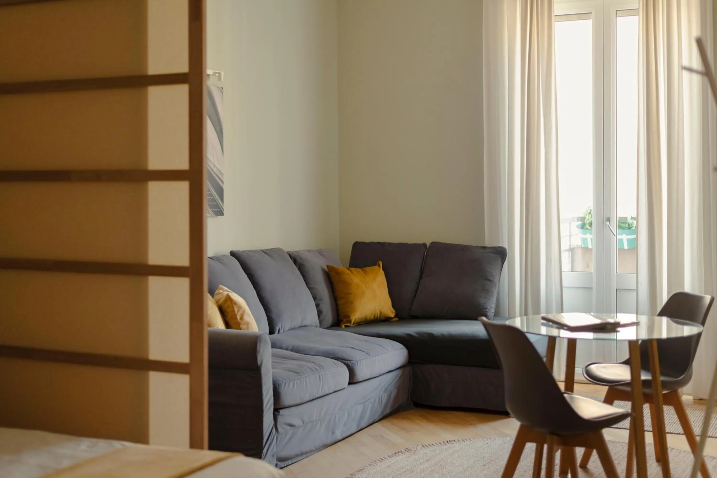 Living room in Heart Milan Apartments Sforza Duomo