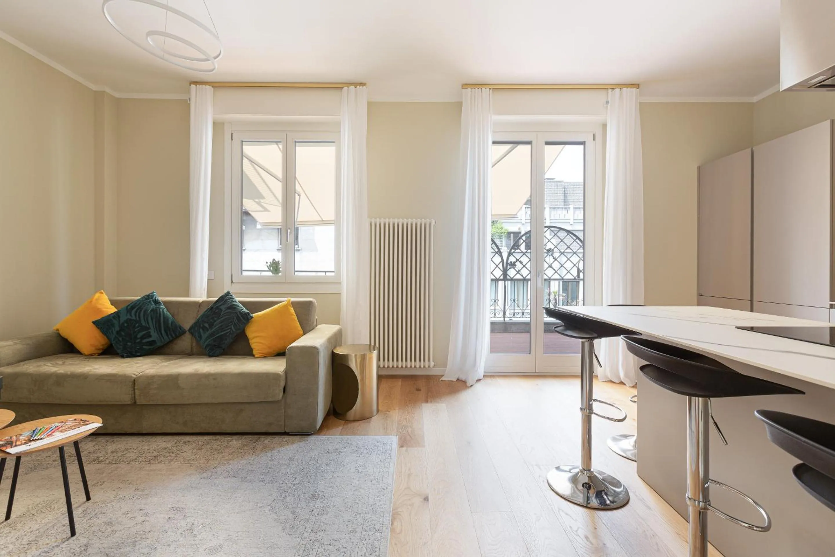 Living room in Heart Milan Apartments Sforza Duomo